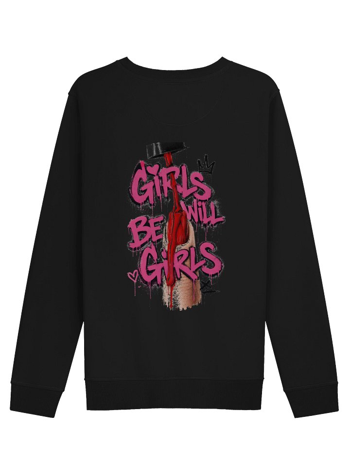 Girls Will Be Girls Street Crewneck — Unisex — view 2