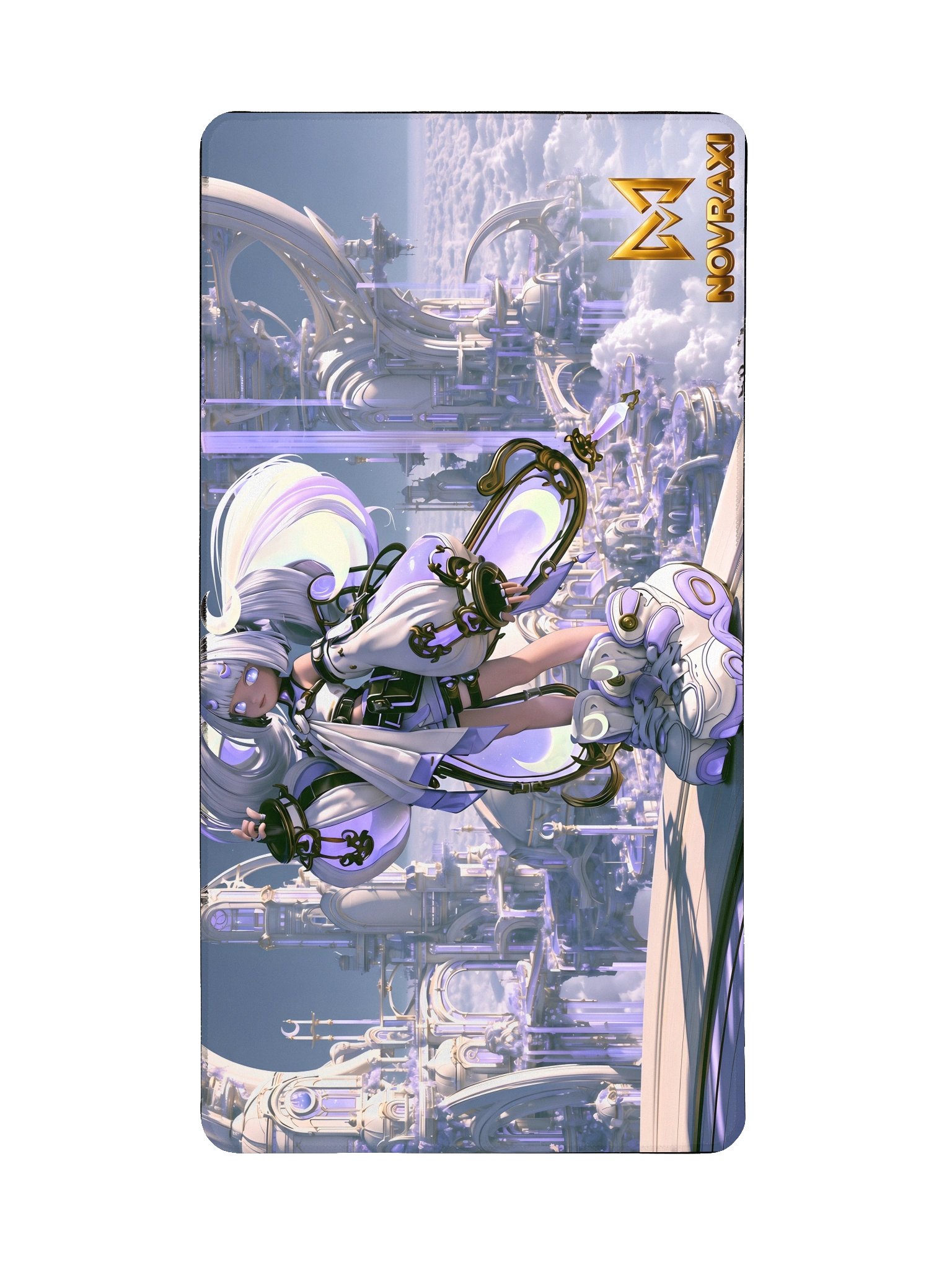 Lunara × Celestial Adventurer | XL Gaming Desk Mat product image (5)