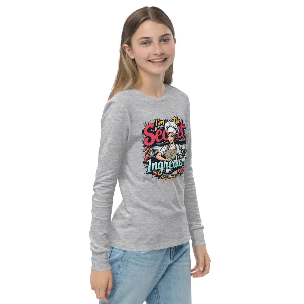 The Secret Ingredient Youth Long Sleeve Tee product image (22)