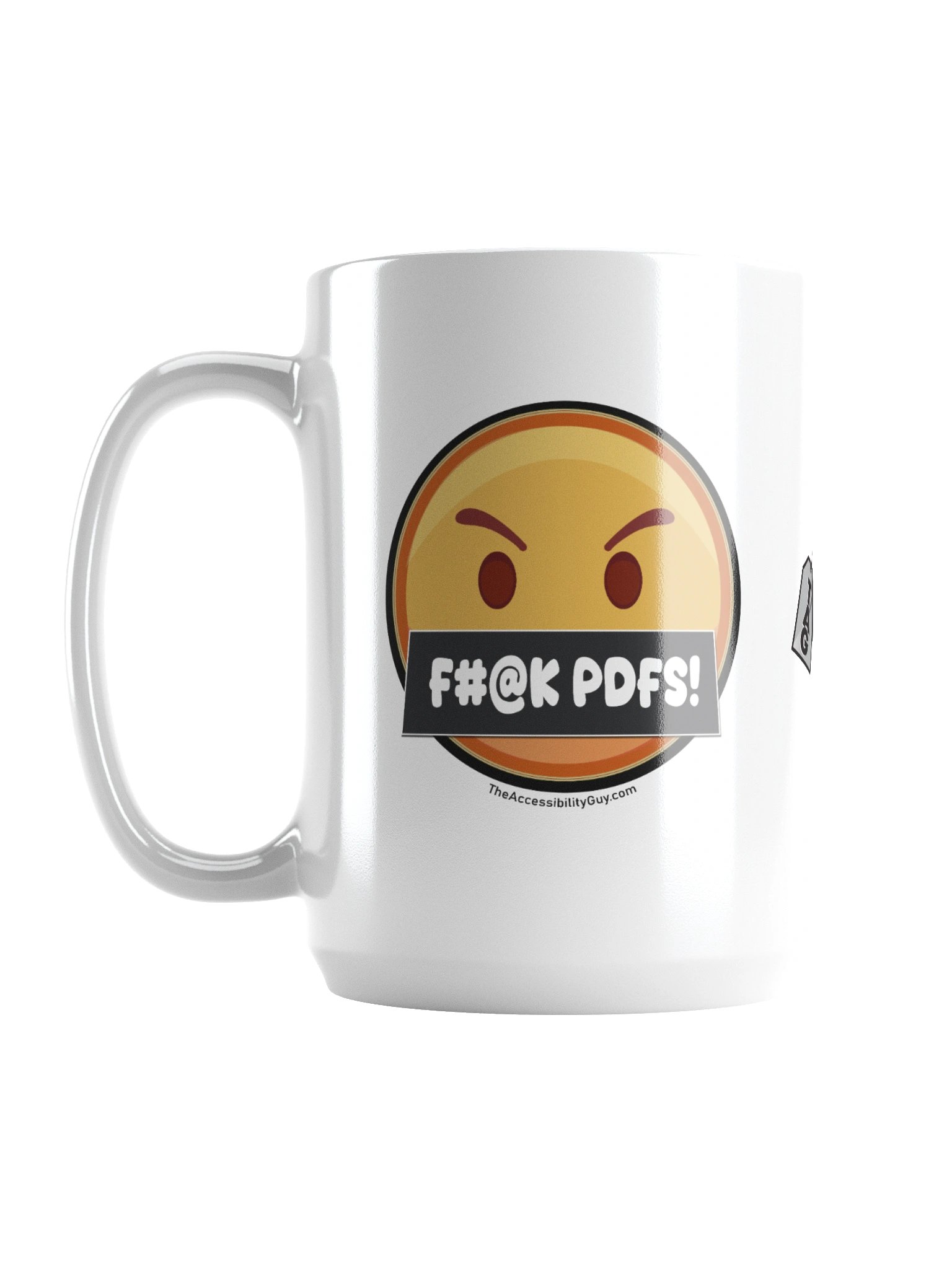 F#@K PDFs! White Glossy Mug product image (1)