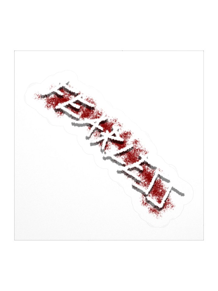 [fearless] Bloddy Sticker product image (1)