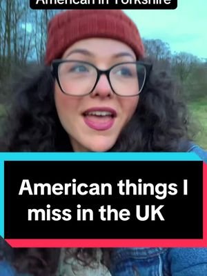 3 small things that I miss as an American (Los Angeles) living in Northern England (Yorkshire). If you’ve moved abroad somewhere, what’s something that you’ve missed from your home? #americanintheuk #british #uktiktok #brittok #yorkshire 