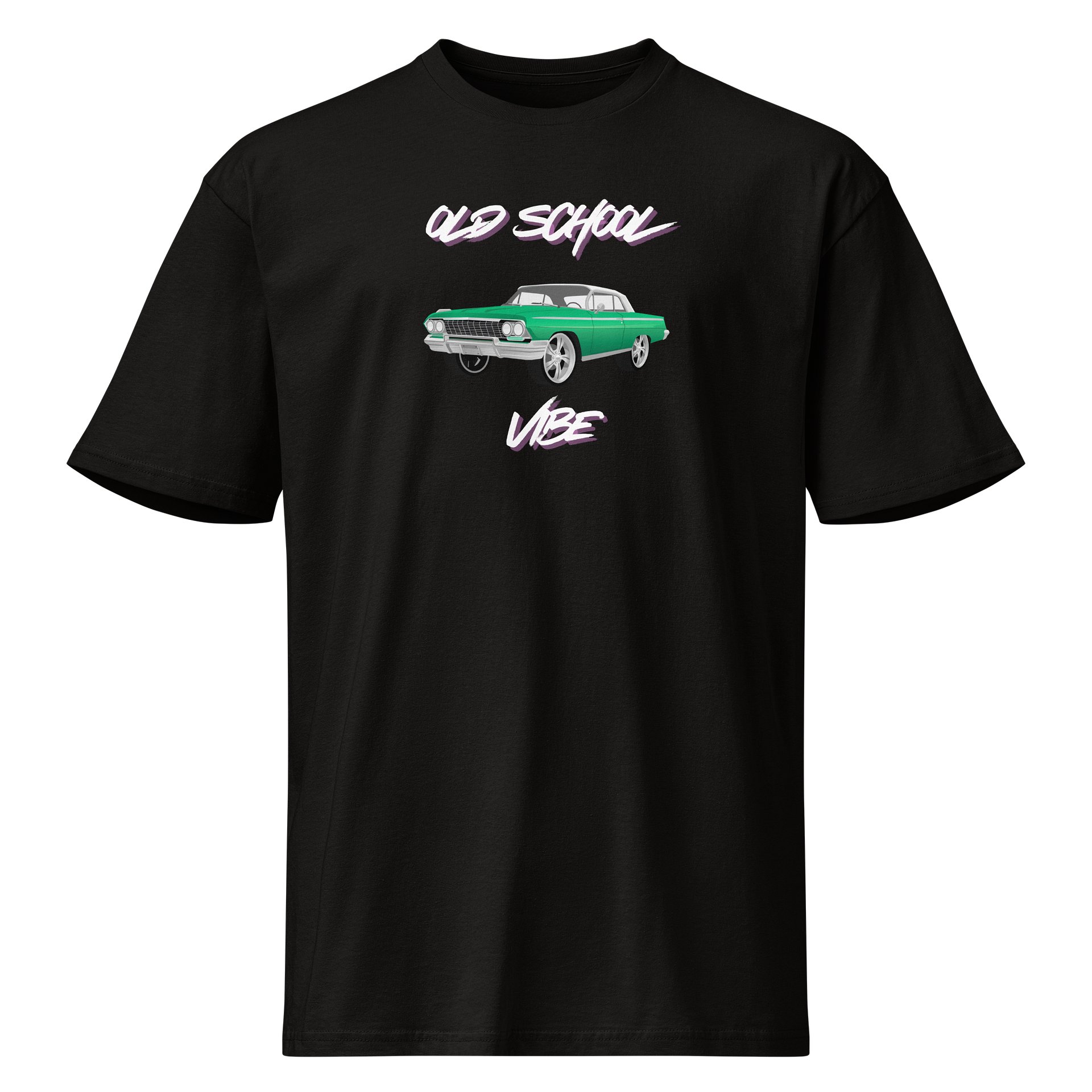Cool Black Old School Tee product image (1)