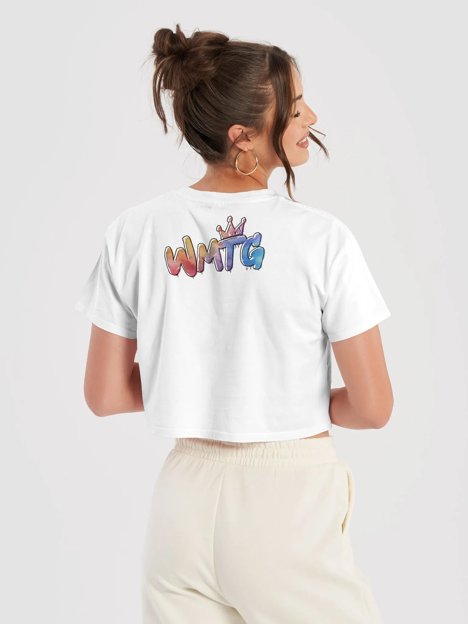 GRAFFITI DOG | CROPPED TOP product image (7)