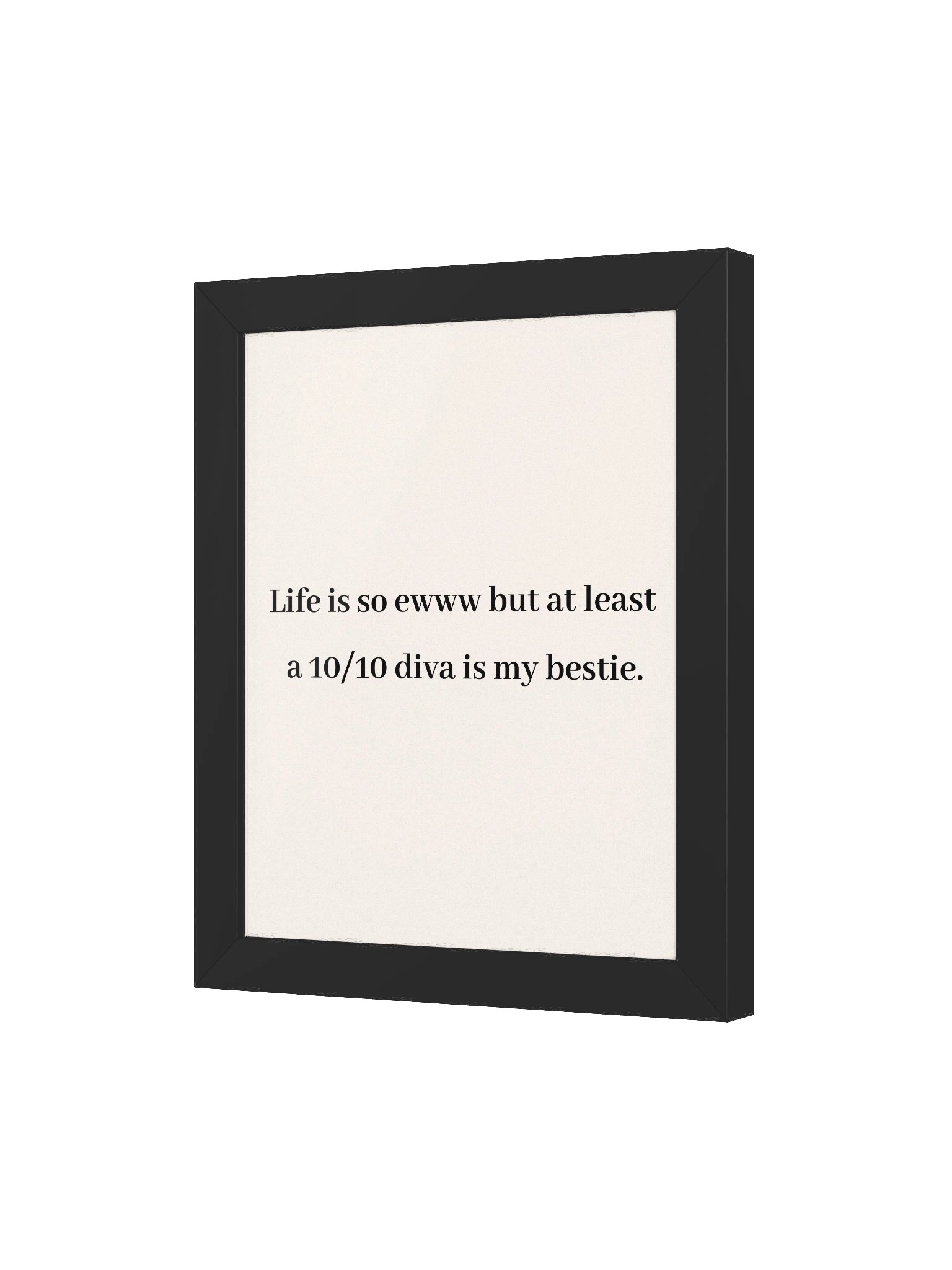 My Diva Bestie wall art product image (38)