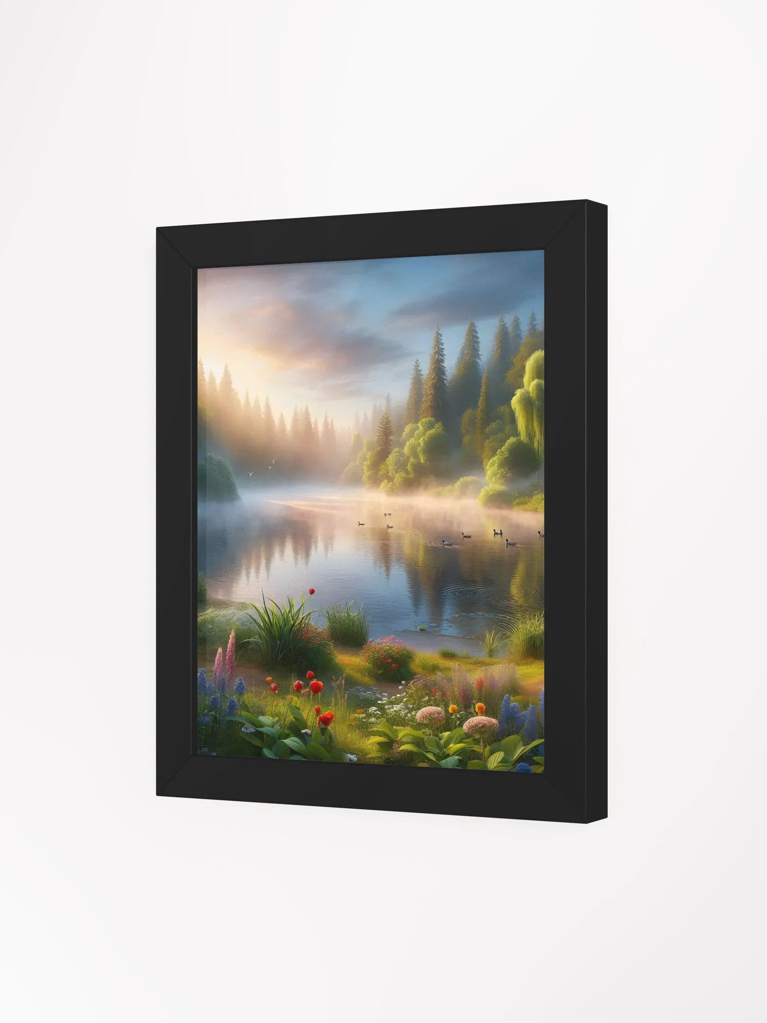 Morning Glow Matte Poster In Frame product image (68)