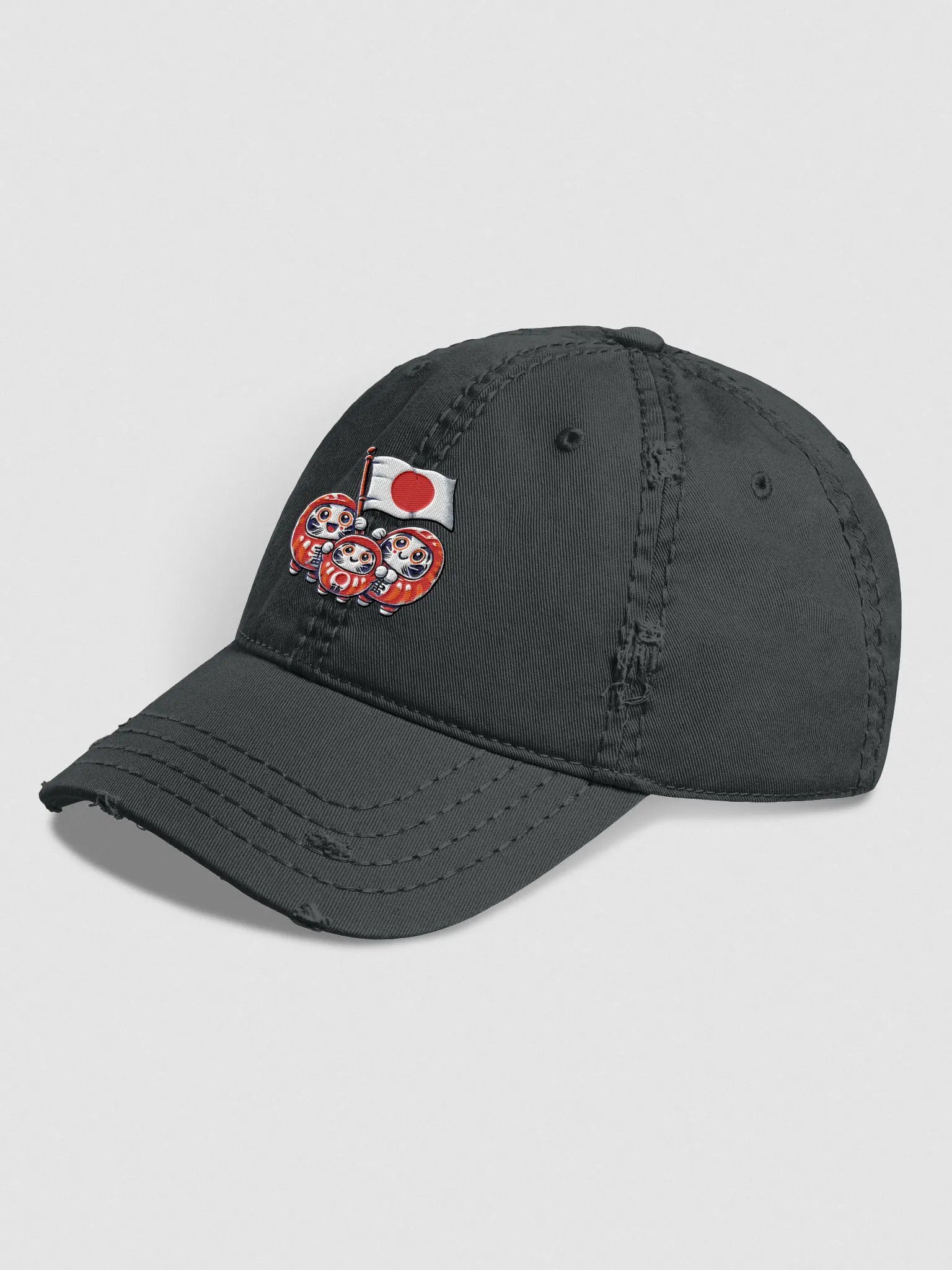 だるまトリオ日本国旗ダッドハット product image (3)