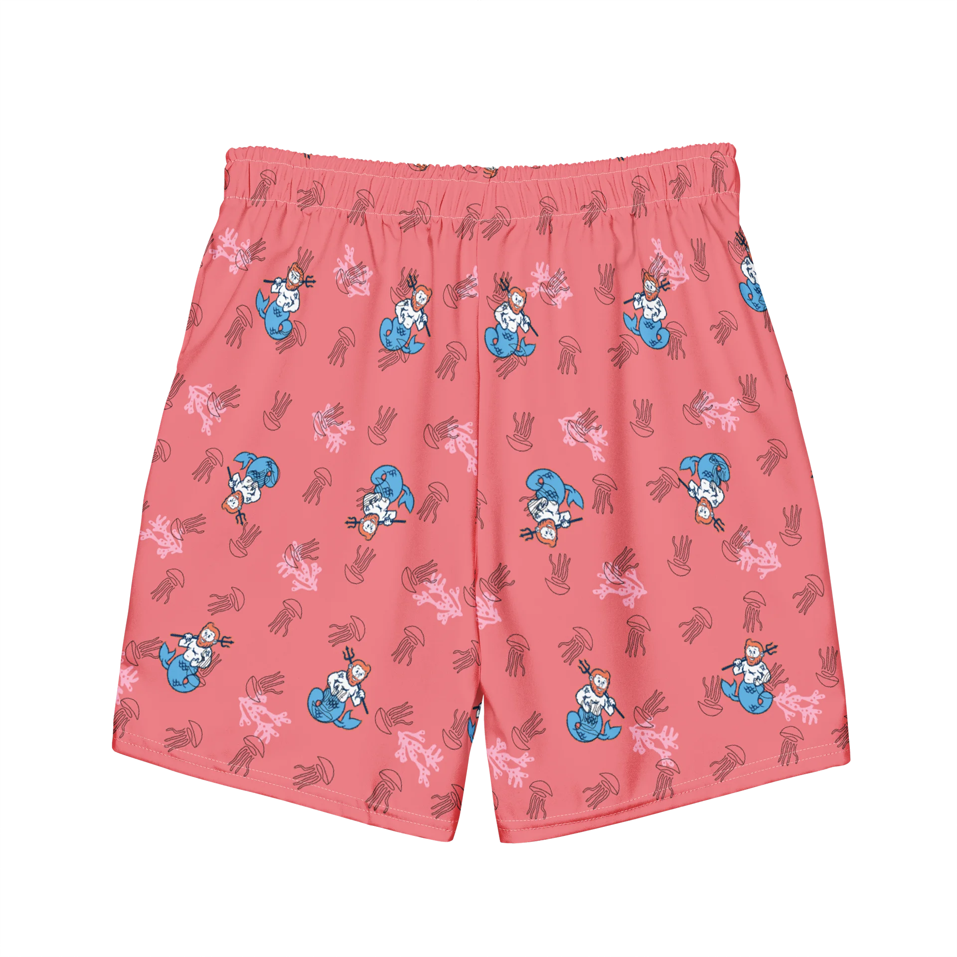 Merman Coral Swim Trunks product image (7)