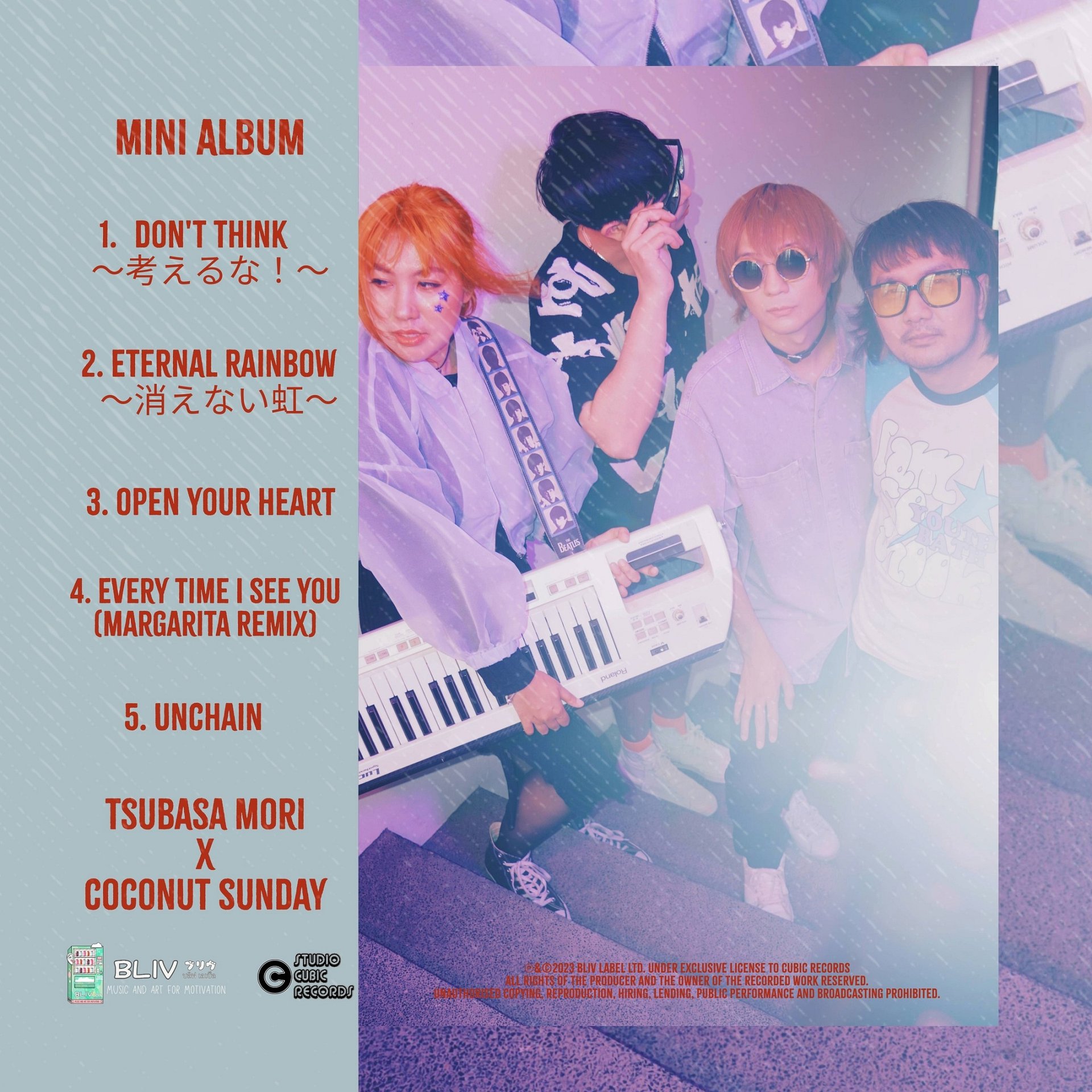 Mini Album “Don’t Think “ Coconut Sunday x Tsubasa Mori product image (2)