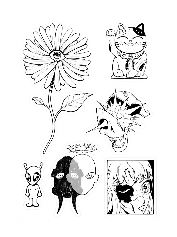 Sticker Sheet #1 product image (1)
