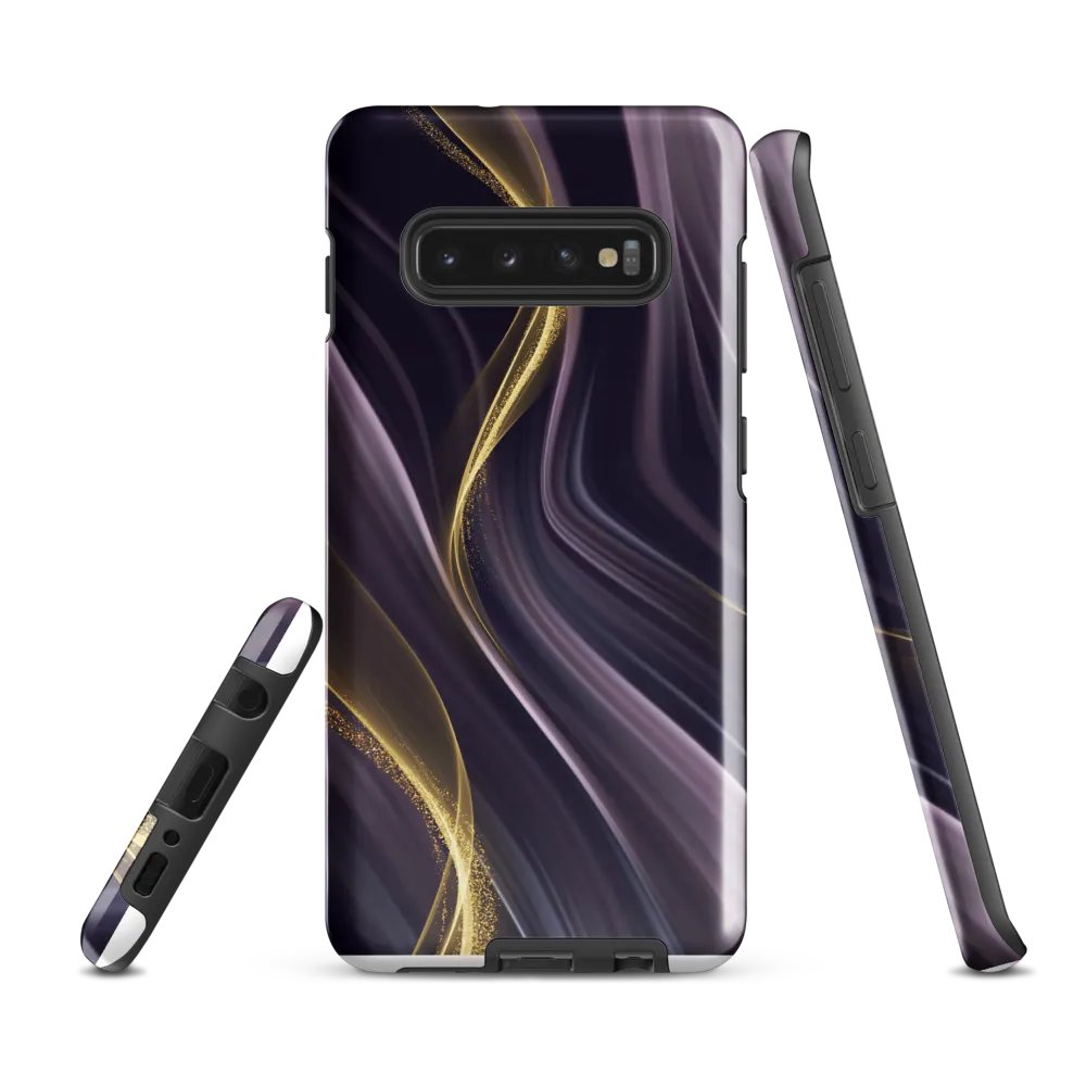 Golden Flow Samsung® Tough Case product image (3)