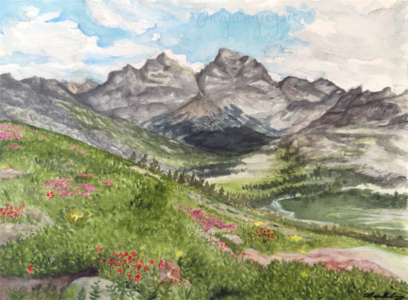 The Grand Tetons - Fine Art Print product image (2)