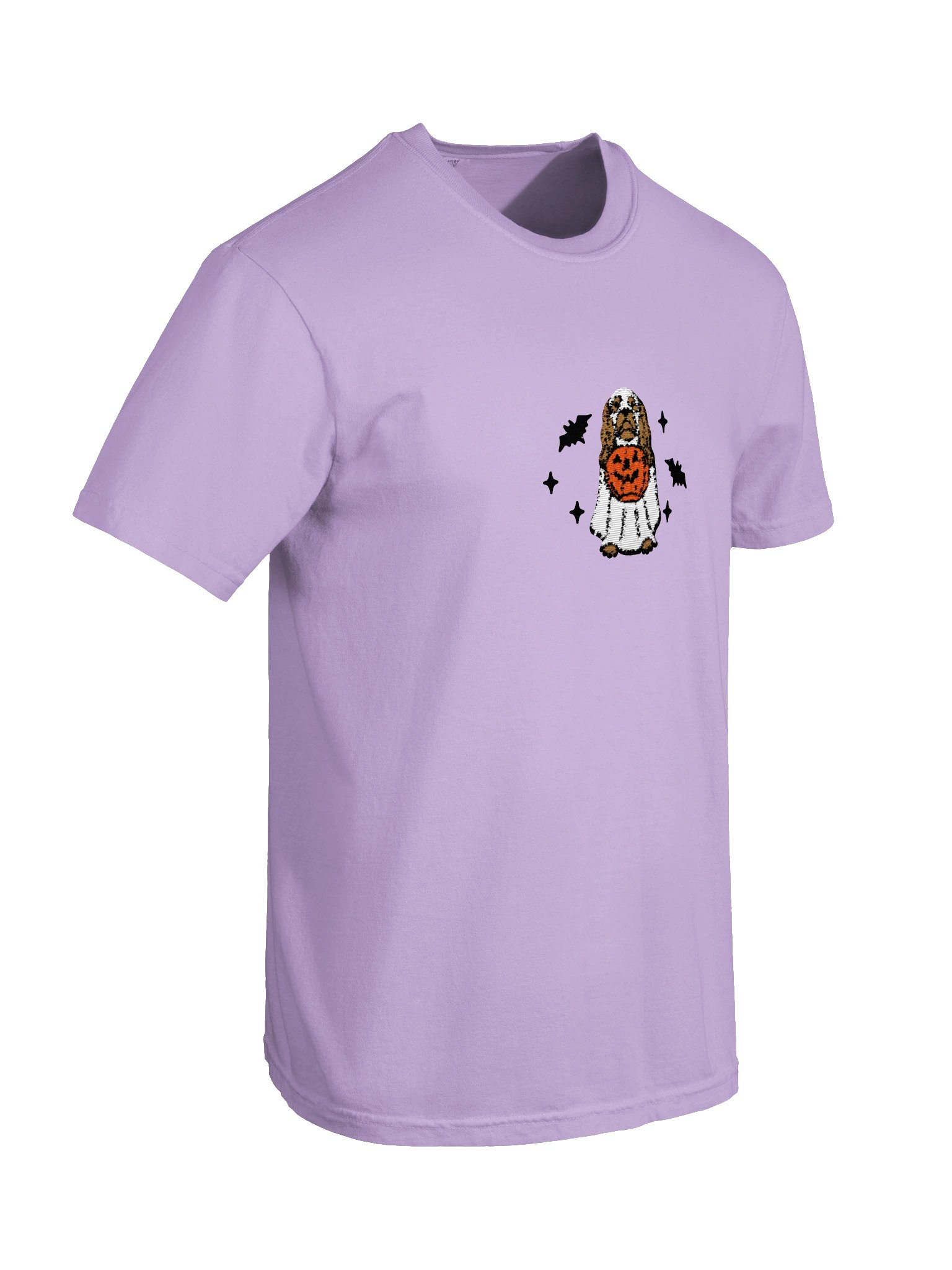Halloween American Cocker Spaniel(Brown) Embroidered T-Shirt product image (46)