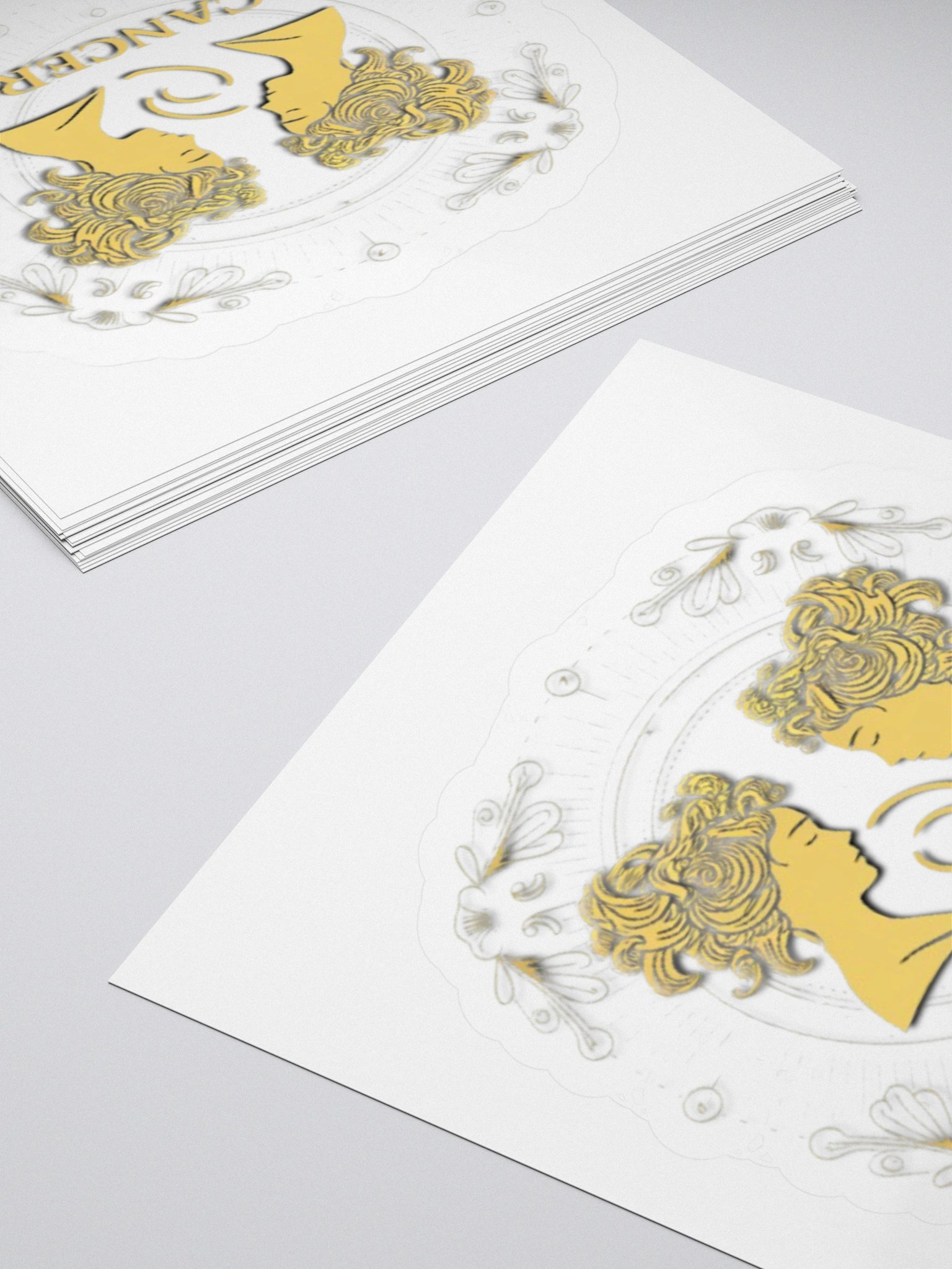 Cancer Zodiac Kiss-Cut Sticker product image (12)