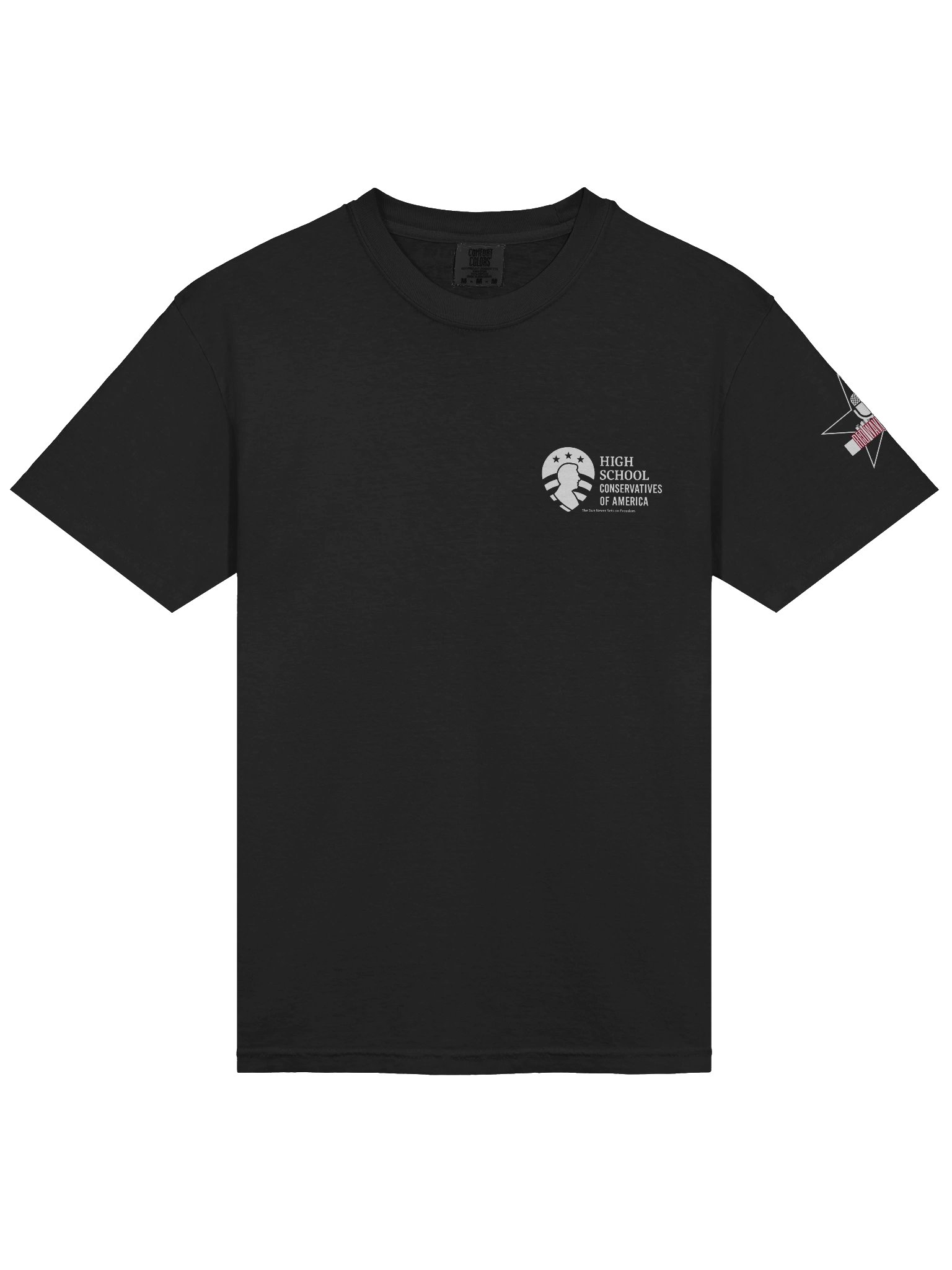 High School Conservatives x Red Wave Rising Podcast T-Shirt product image (3)