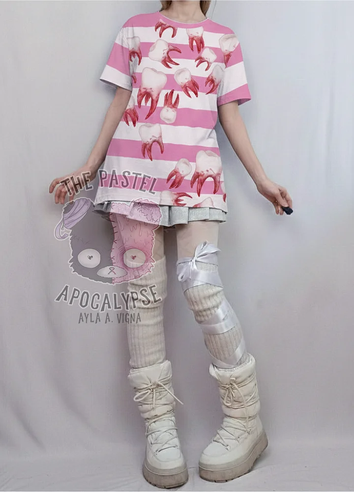 Pink Teeth T-shirt product image (1)