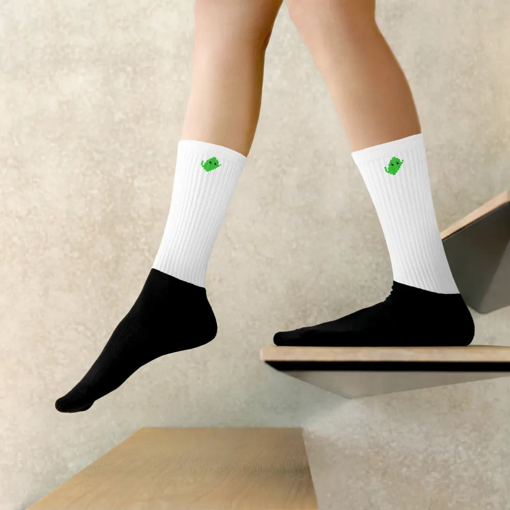PIXEL LIME SOCKS product image (9)