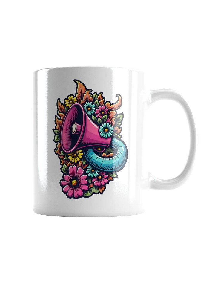 Floral Megaphone Mug product image (2)
