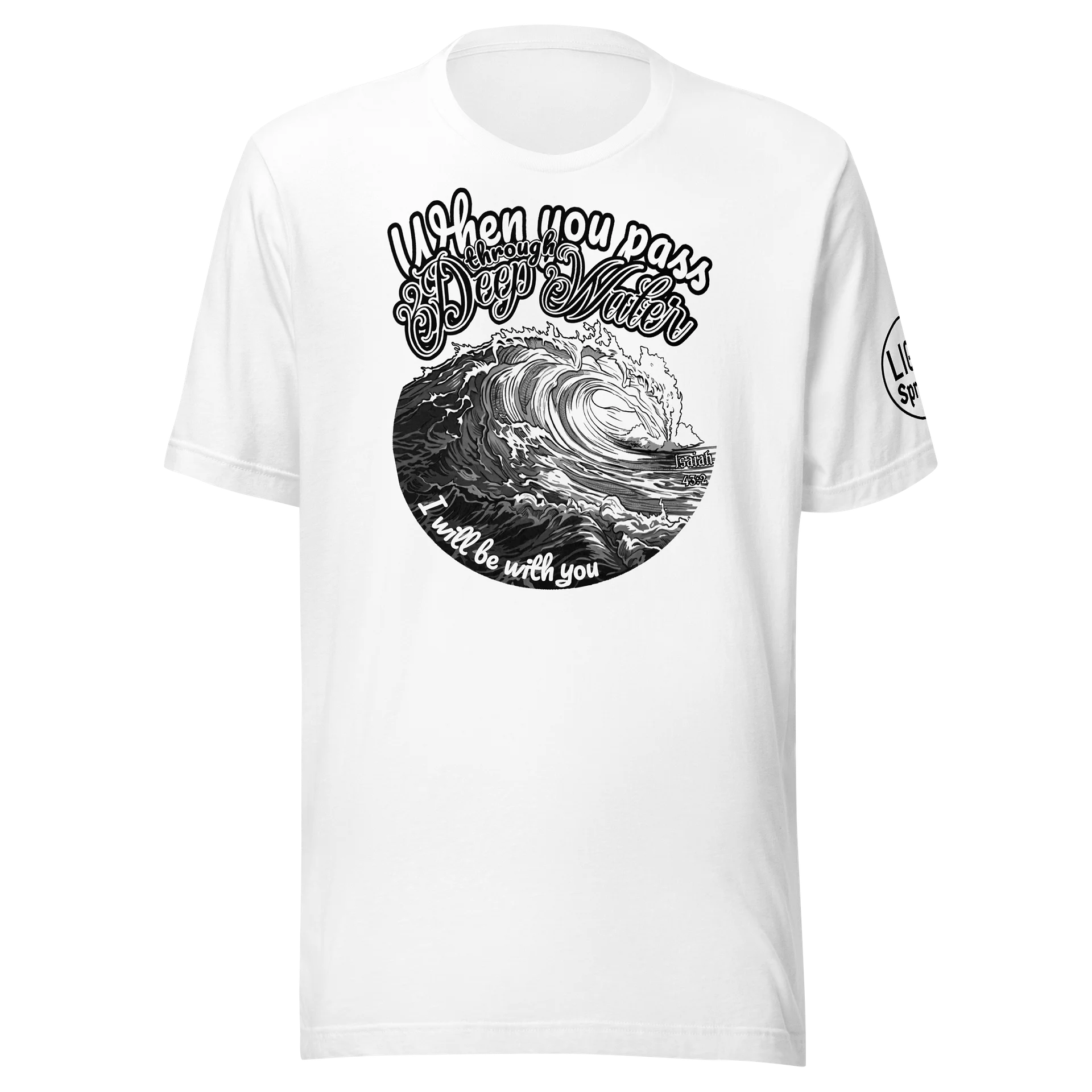 T-shirt Jesus deep water product image (1)