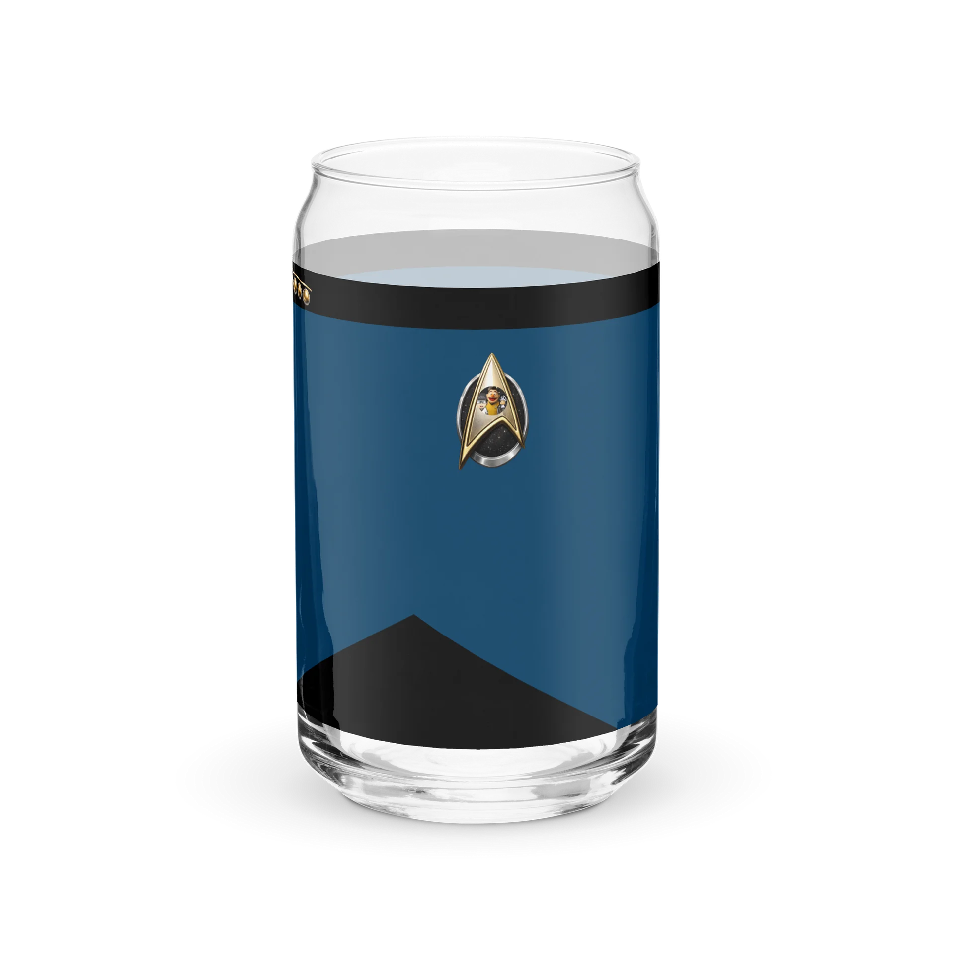 Officer Inspired Can Glass - Blue Division product image (1)