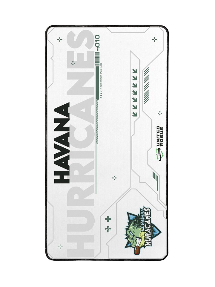 Havana Hurricanes White Desk Mat product image (2)