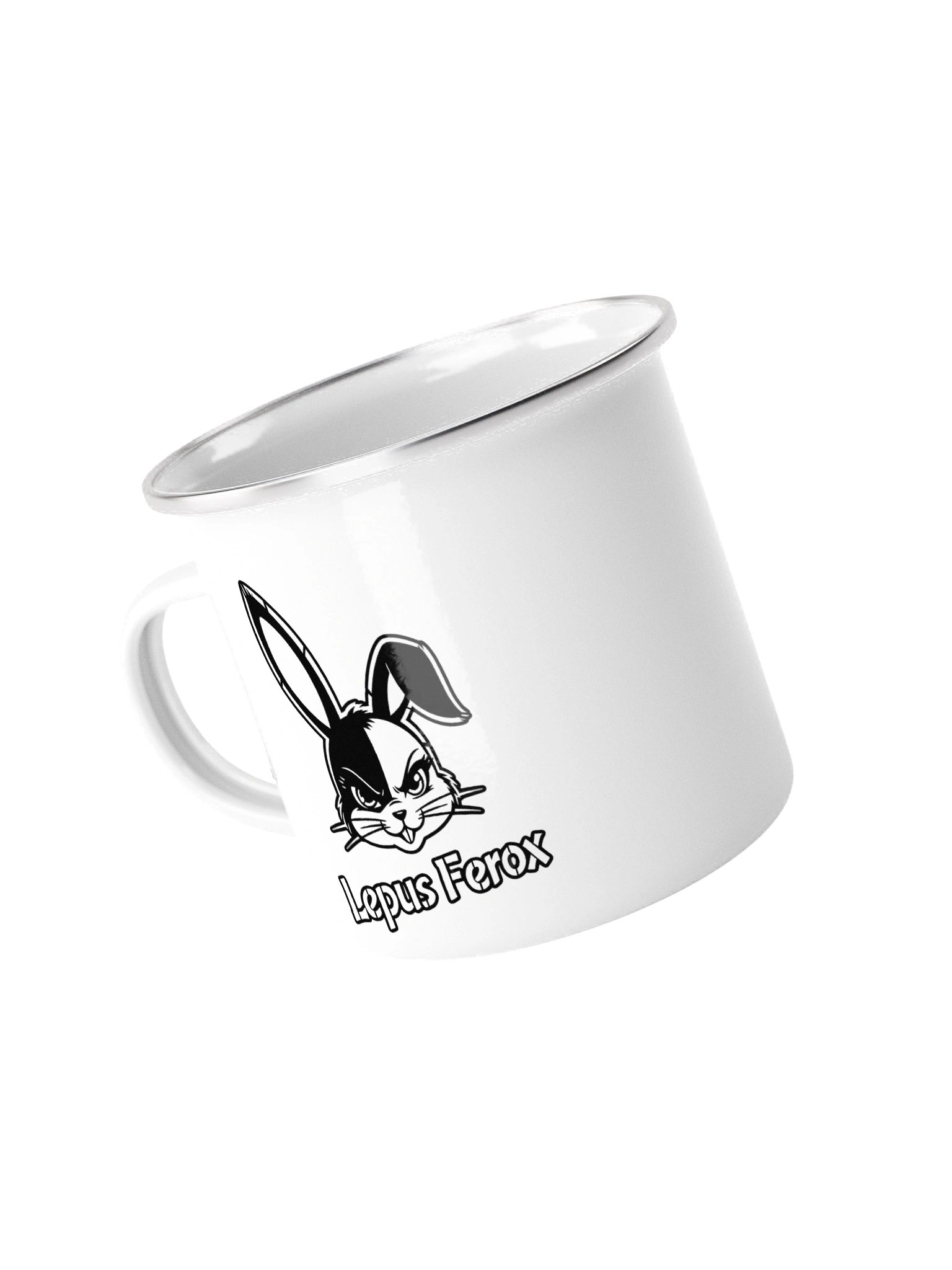 Lepus Ferox — Signature Logo — Enamel Mug product image (4)