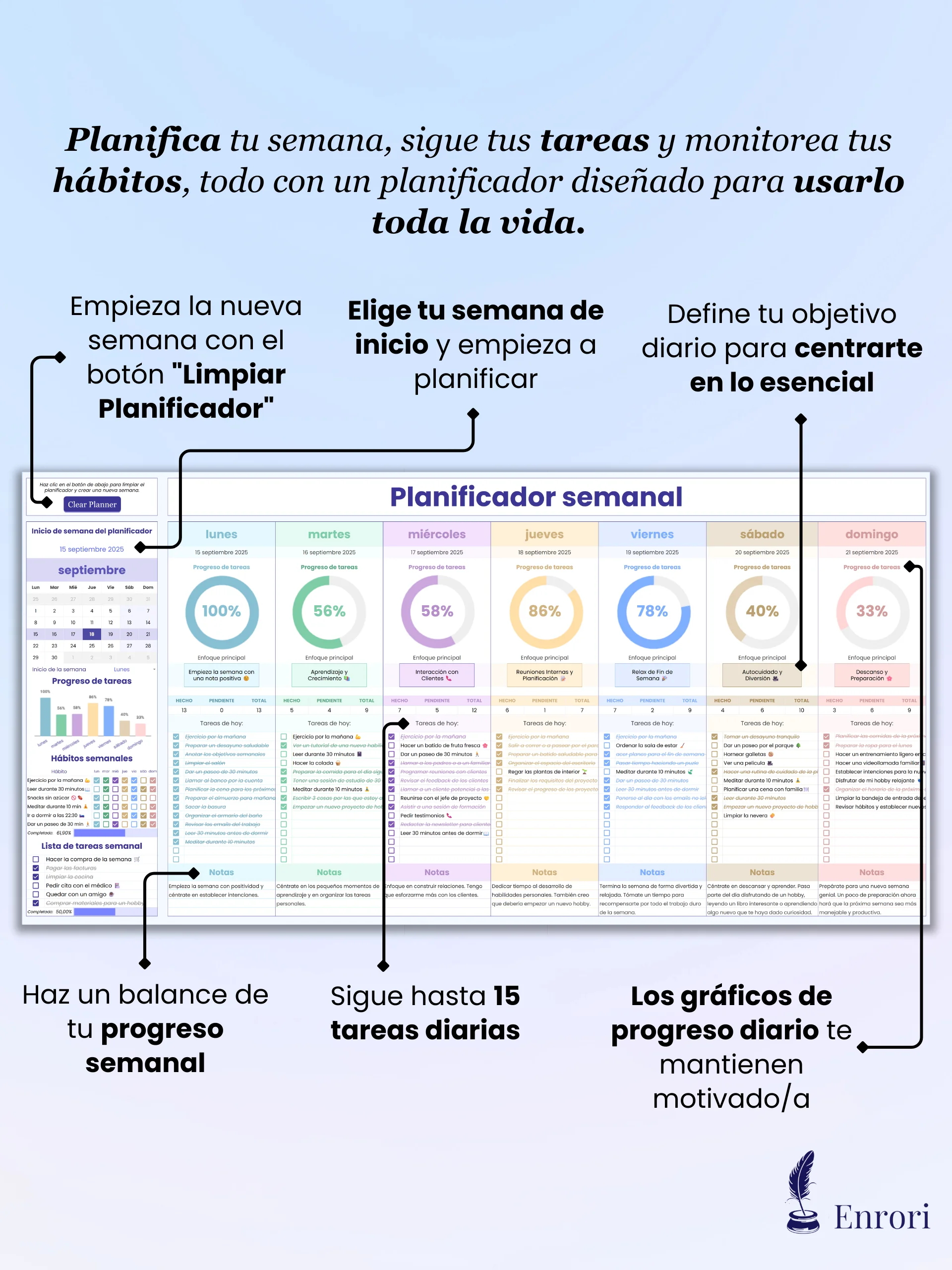 Planificador Diario y Semanal product image (3)
