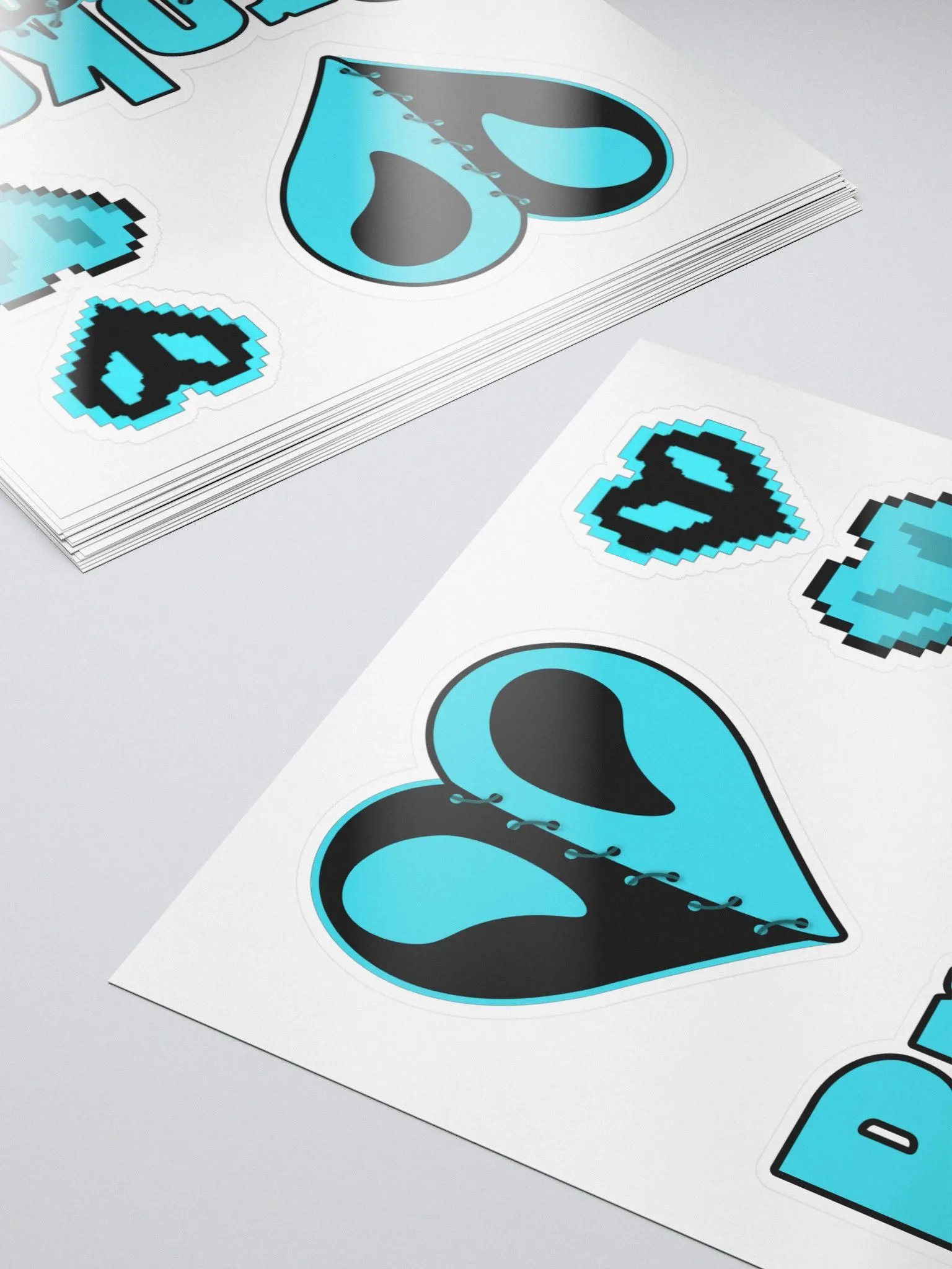 Broken Heart Stitched Stickers Pack product image (5)