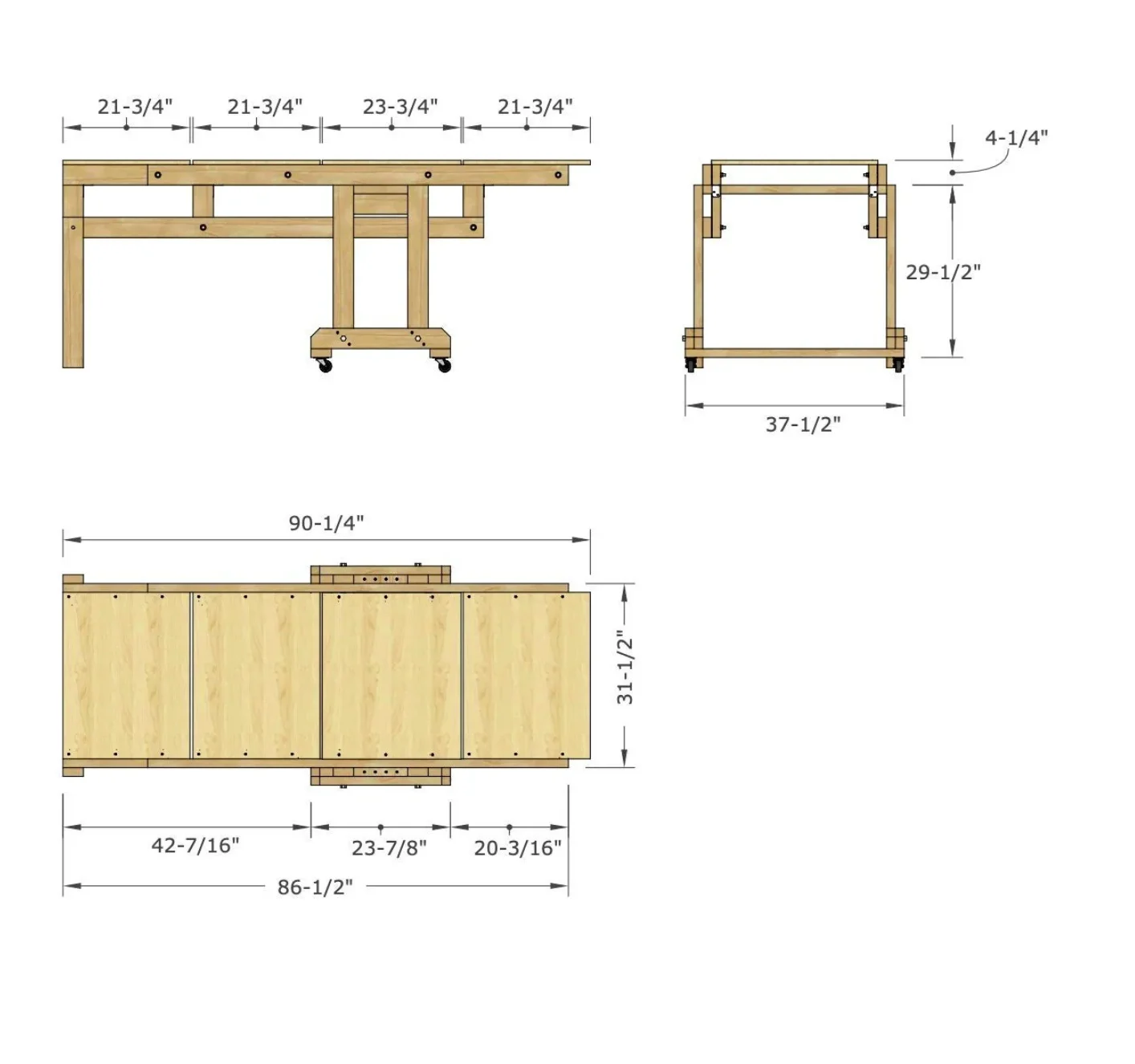 Transforming Shelf /Workbench DIGITAL Plans product image (3)