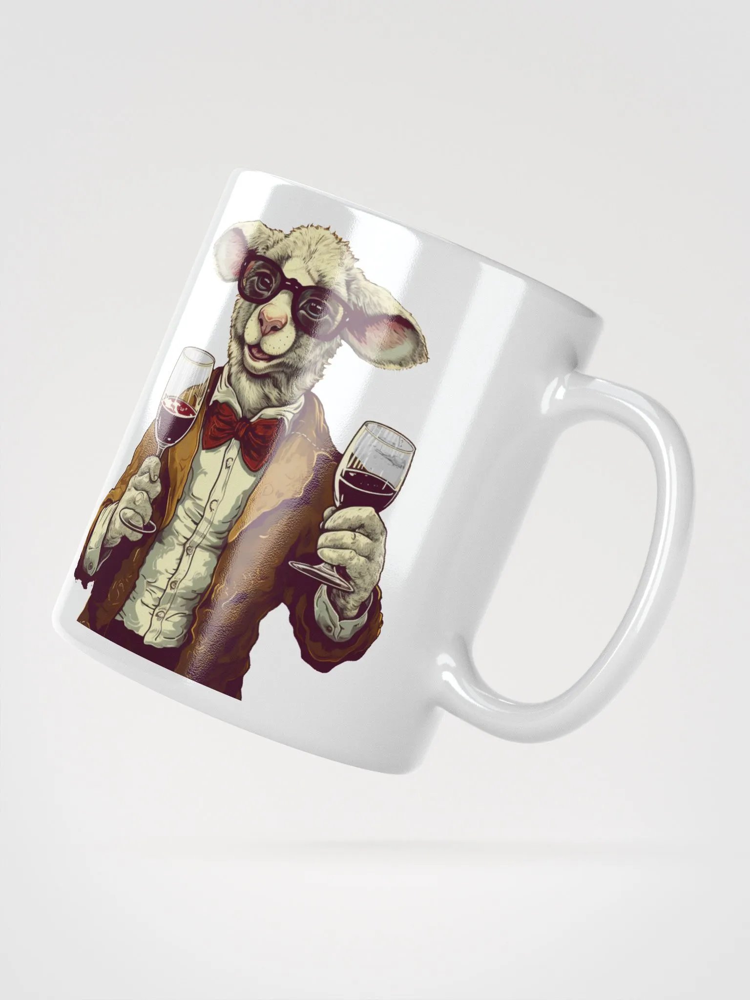 Lubrication Lamb Mug - Light product image (3)