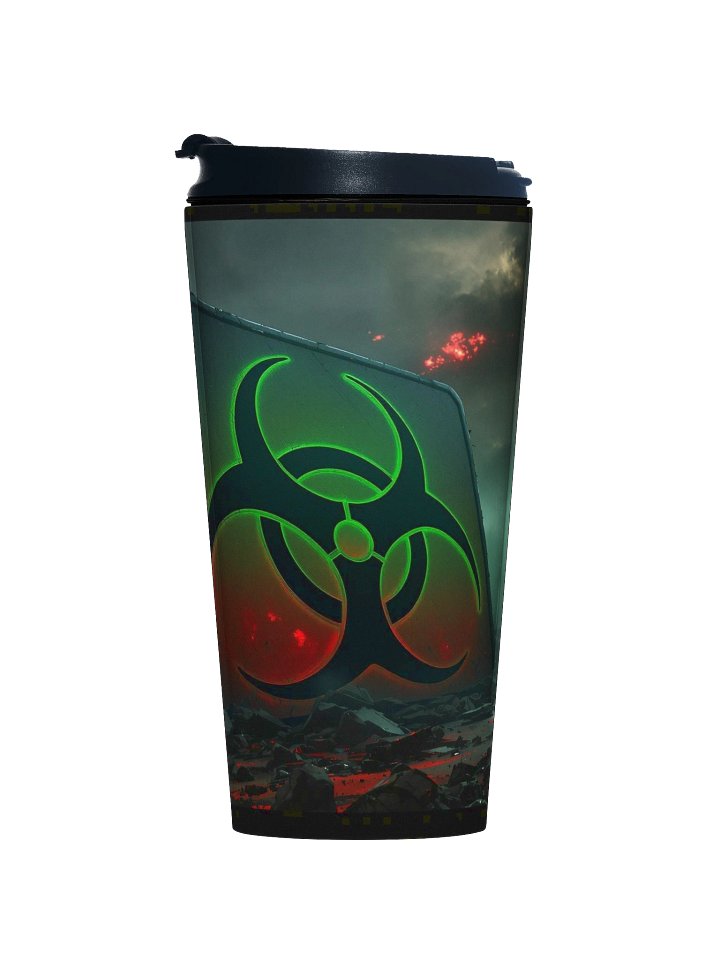 “Containment Breach” Stainless Steel Tumbler – Outbreak Comm Division product image (2)