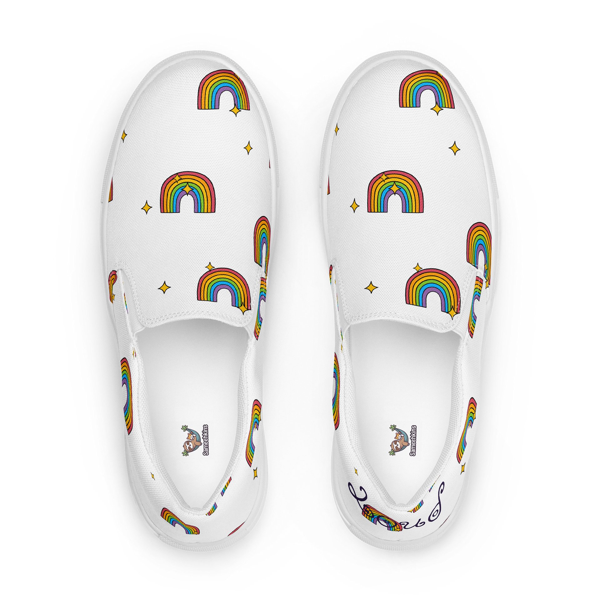 Love Rainbow Slip-Ons product image (1)
