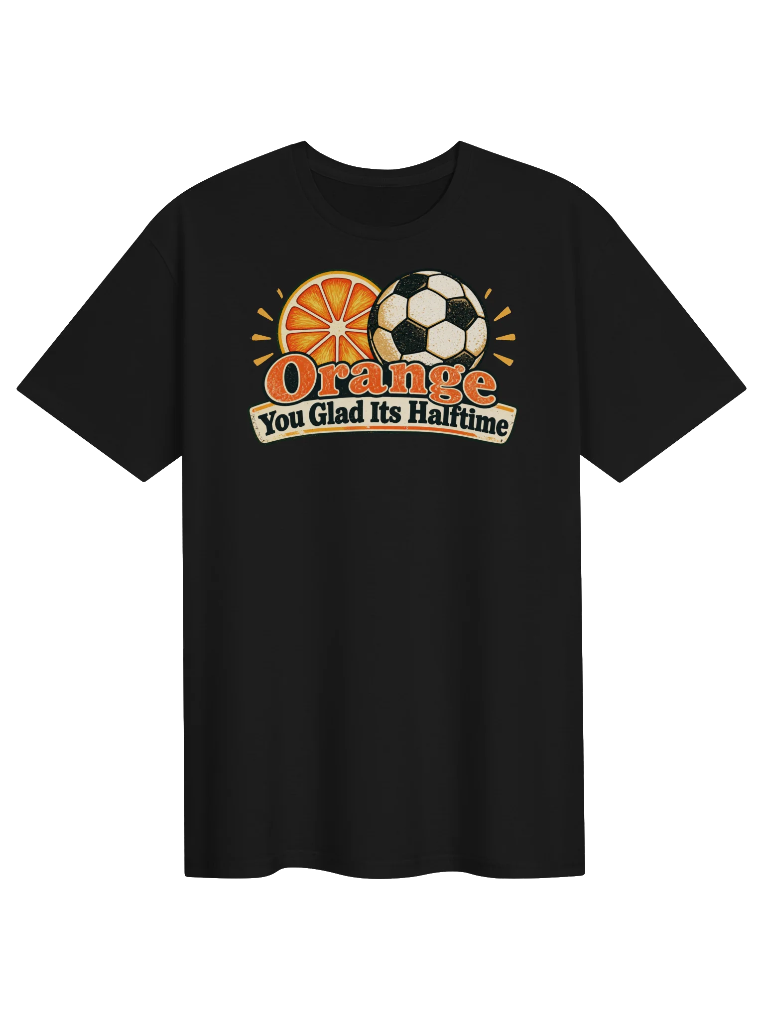 Orange You Glad It’s Halftime Soccer Tee product image (1)