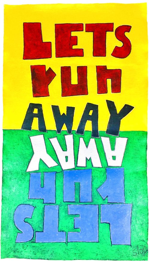 Lets Run Away Poster product image (13)