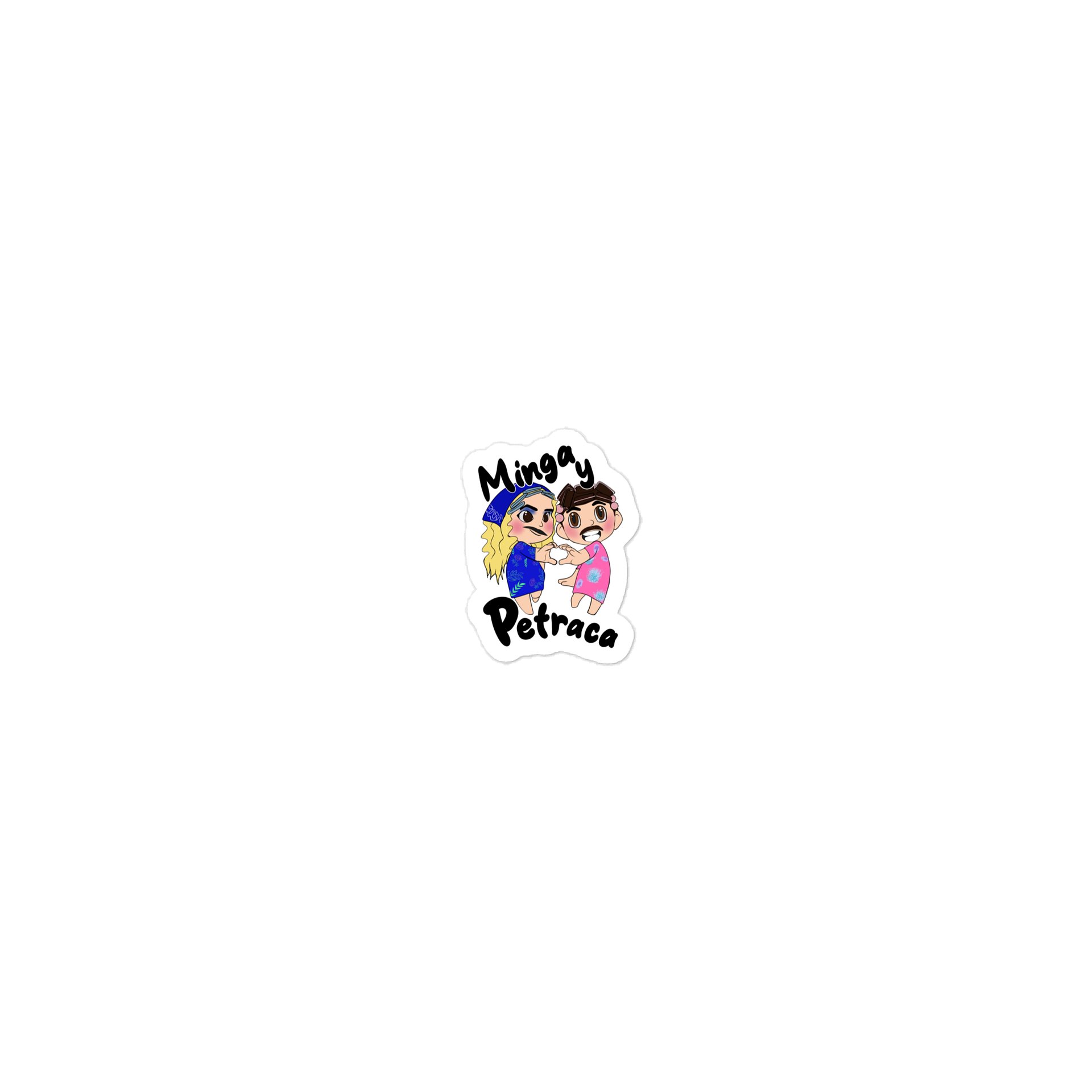 Chibi Minga y Petraca (Sticker) product image (1)