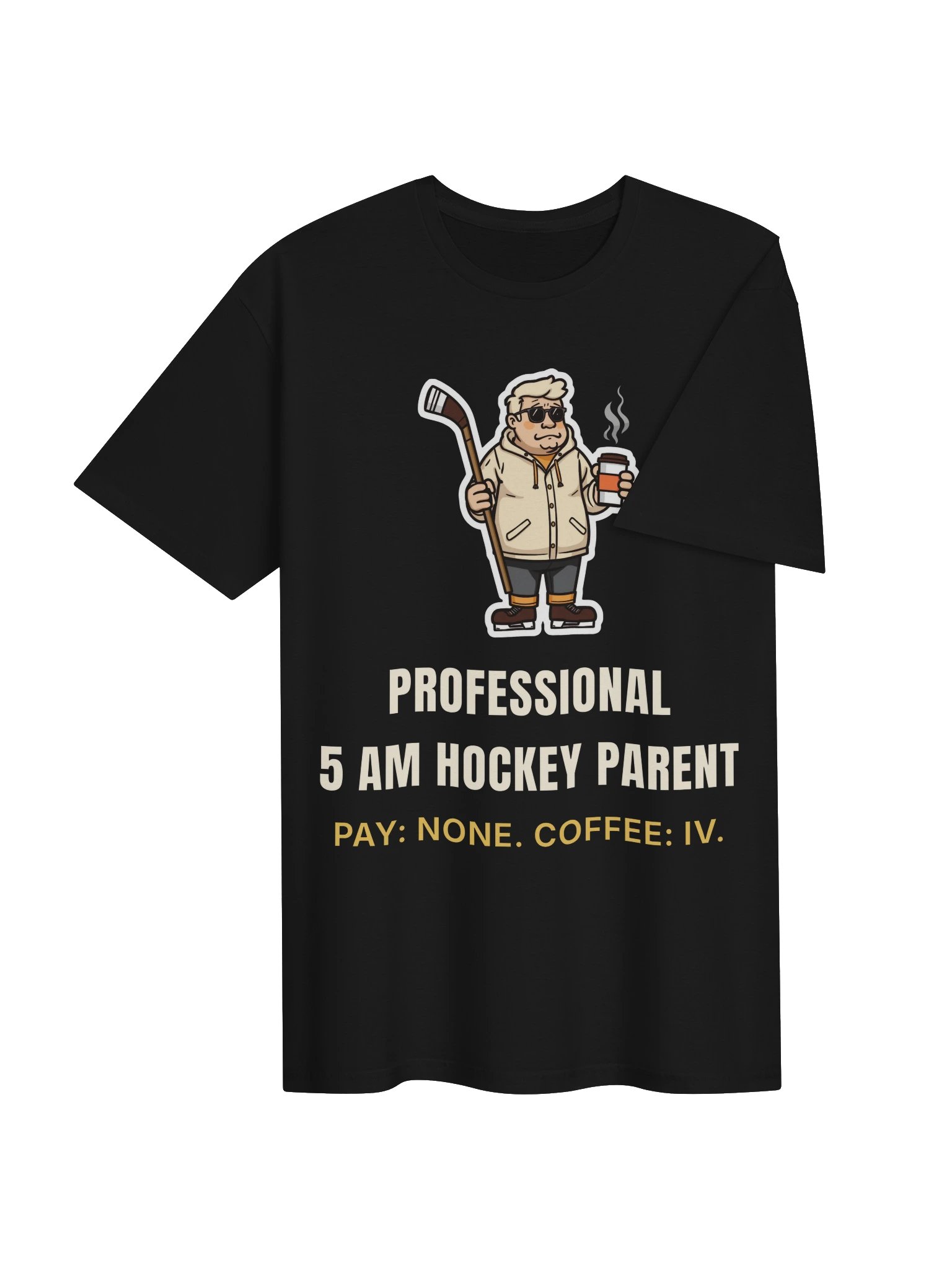 Professional 5 AM Hockey Parent Shirt – Funny Hockey Dad Gift Tee product image (4)