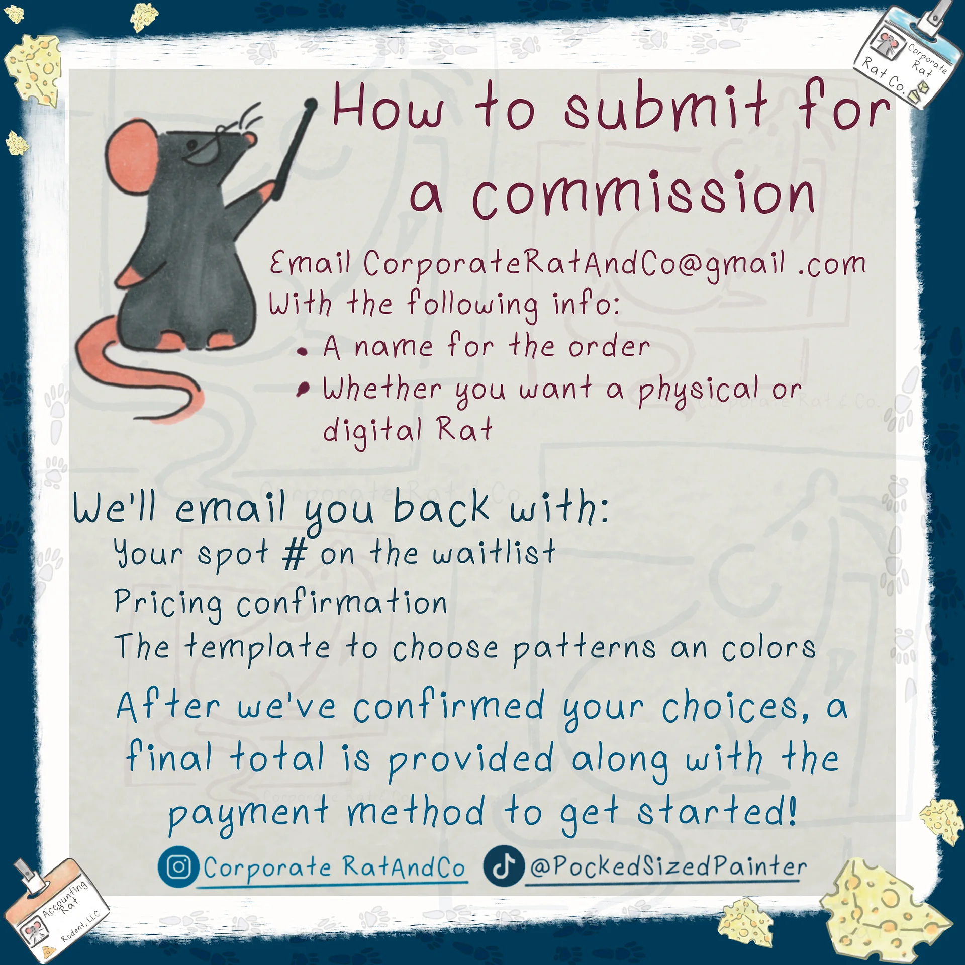 Career Rat Commission - Single Panel product image (3)