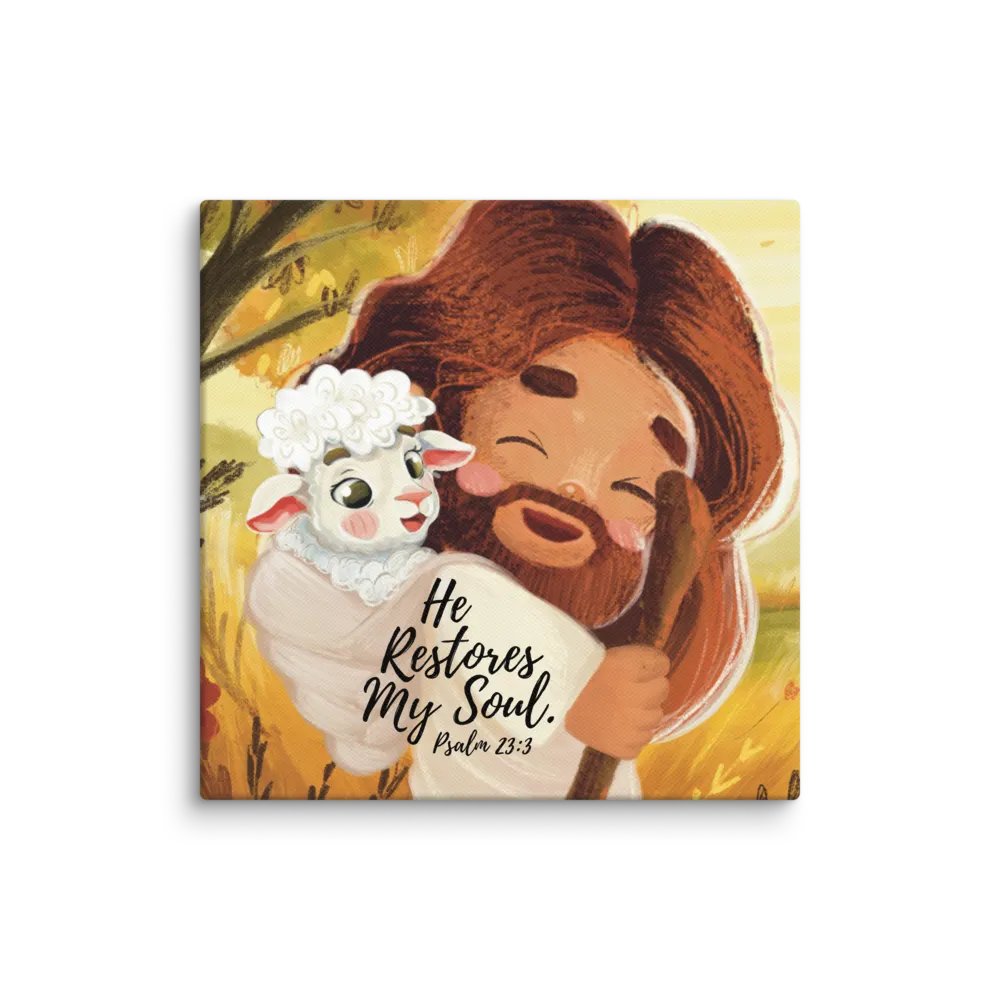 Good Shepherd Glory: Canvas Print product image (1)