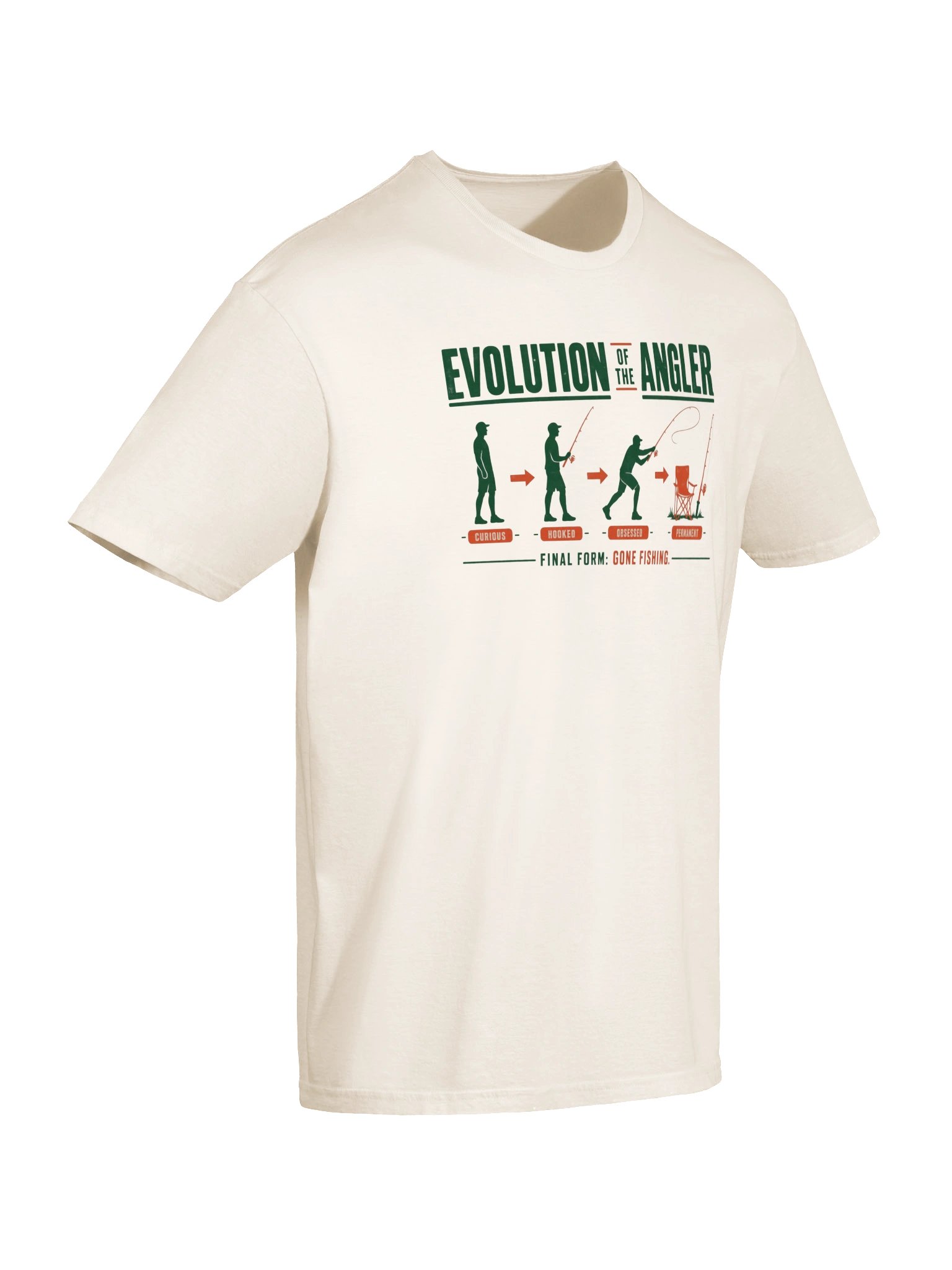 Evolution of the Angler T-Shirt product image (6)