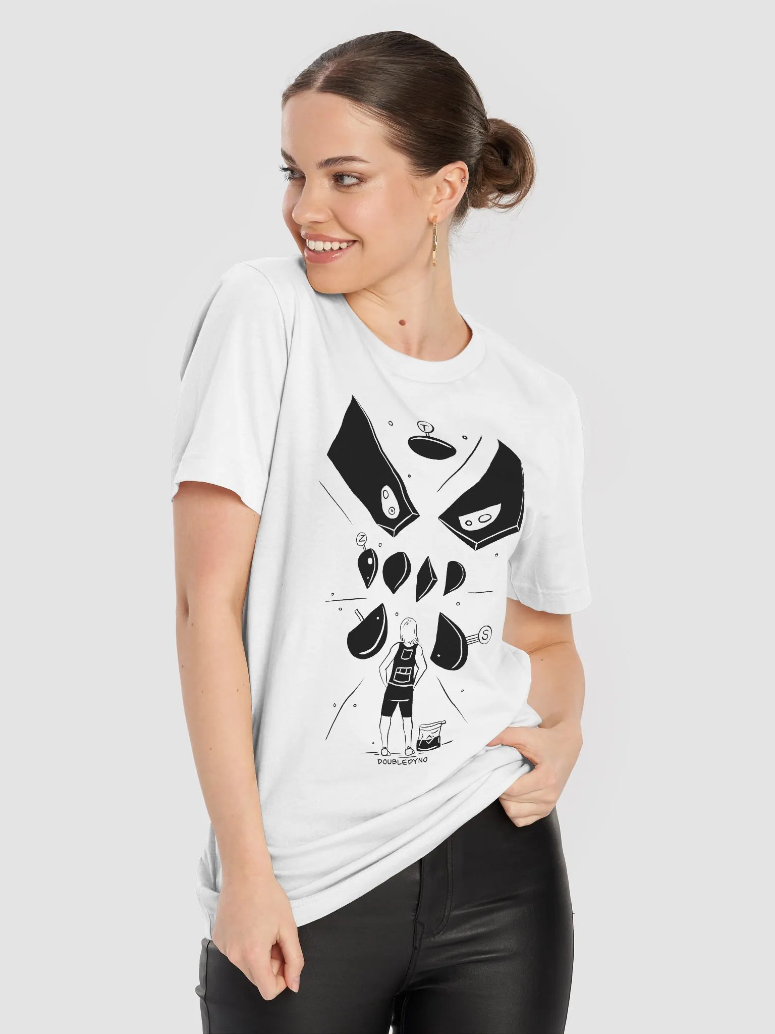 Comp boulder rock climbing T-shirt product image (5)