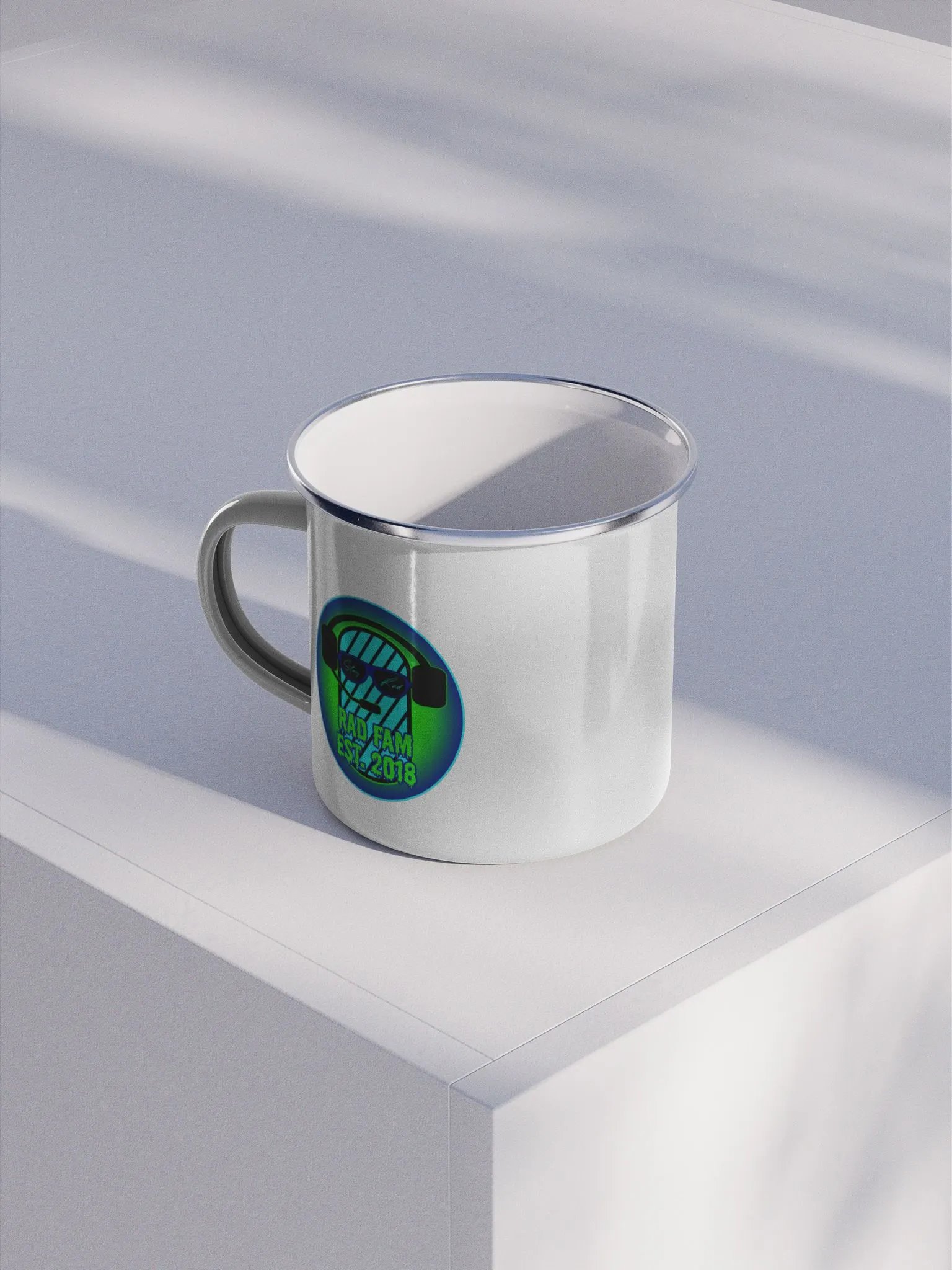 Rad Fam Enamel Mug product image (1)