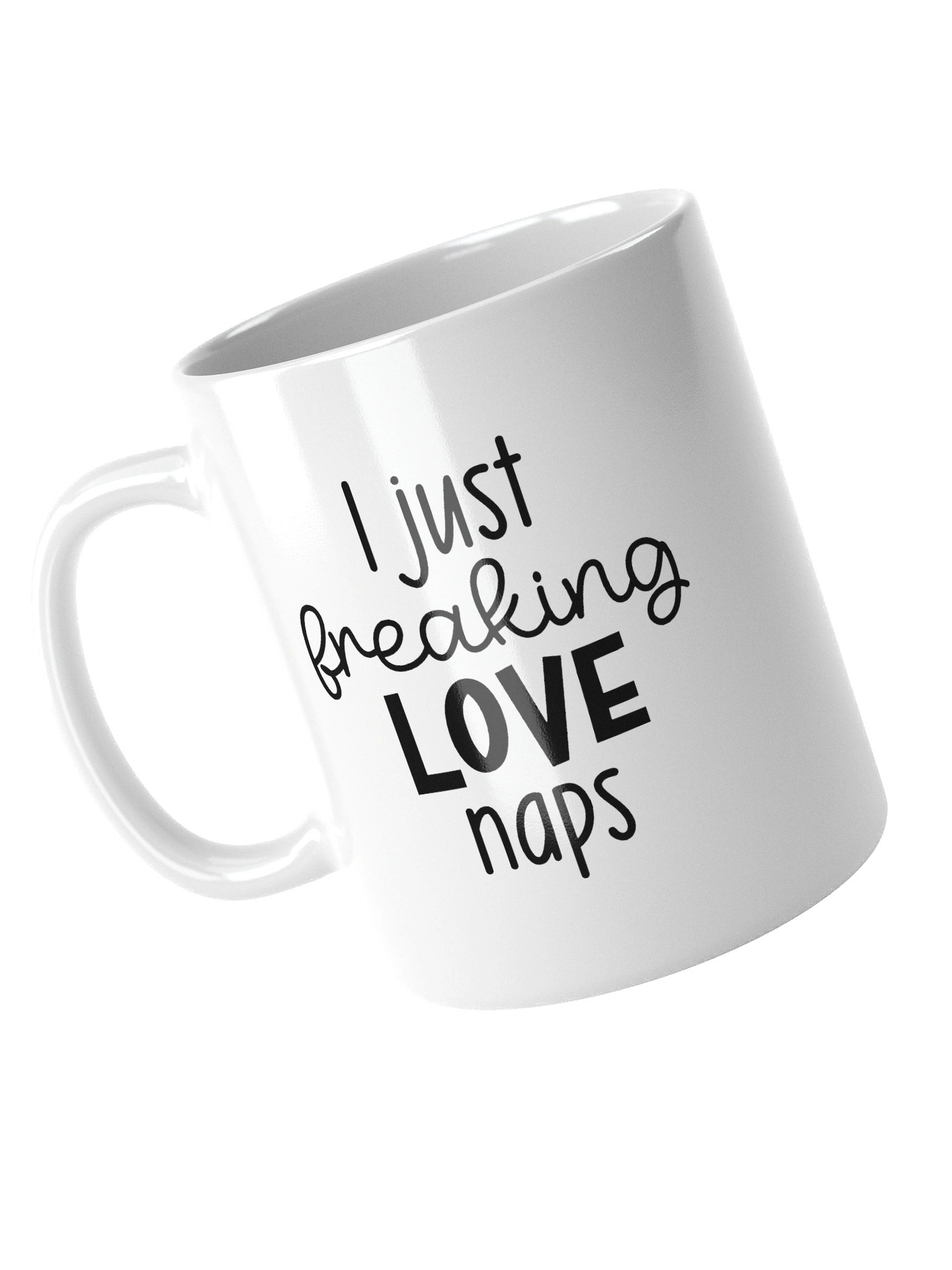 Freaking Love Naps White Glossy Mug product image (11)