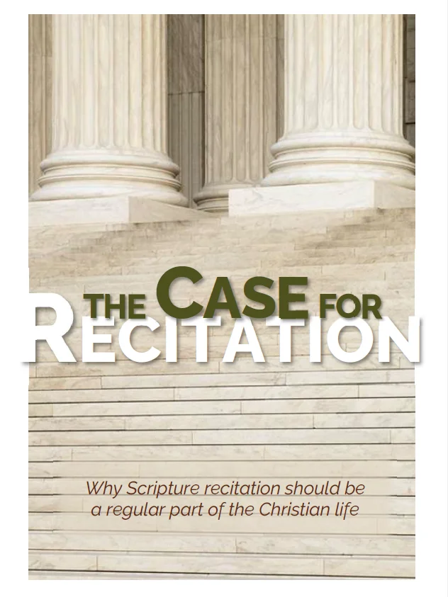 The Case for Recitation promo booklet - English product image (1)