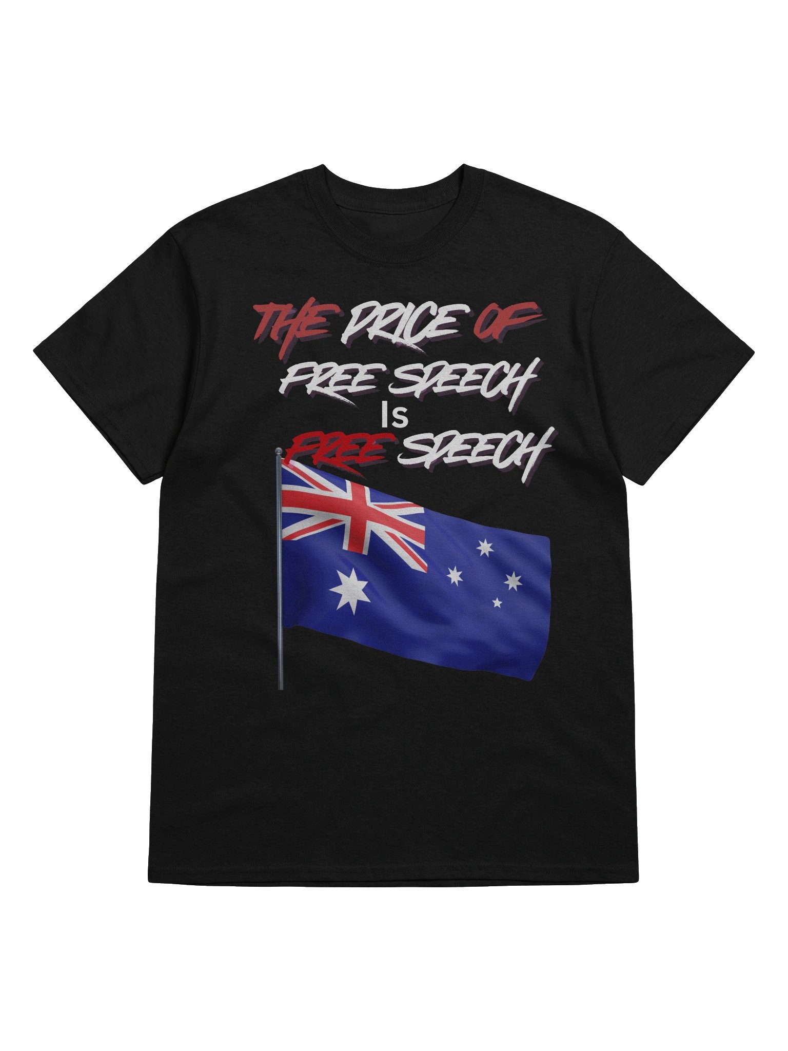 Australian Flag Free Speech Tee product image (6)
