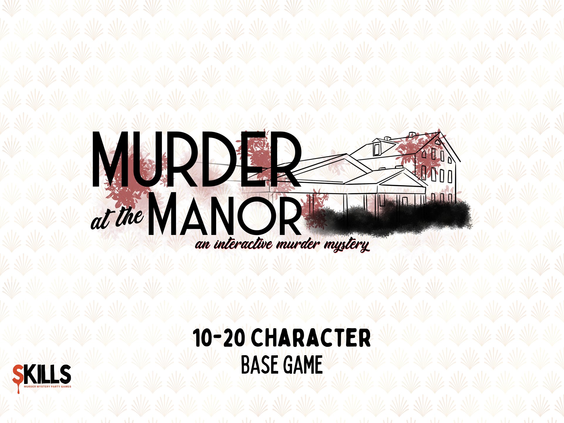 Murder at the Manor - A 1920s Speakeasy Murder Mystery - 10-20 Player Base Game product image (1)