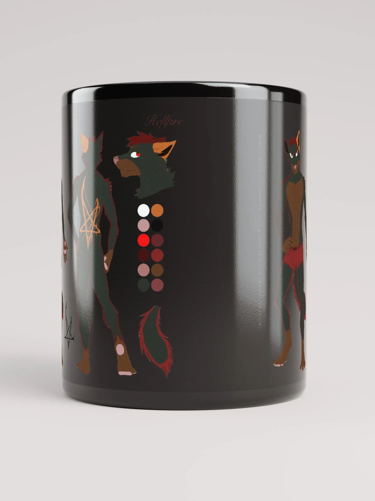 Hellfire Ref Mug Black product image (9)