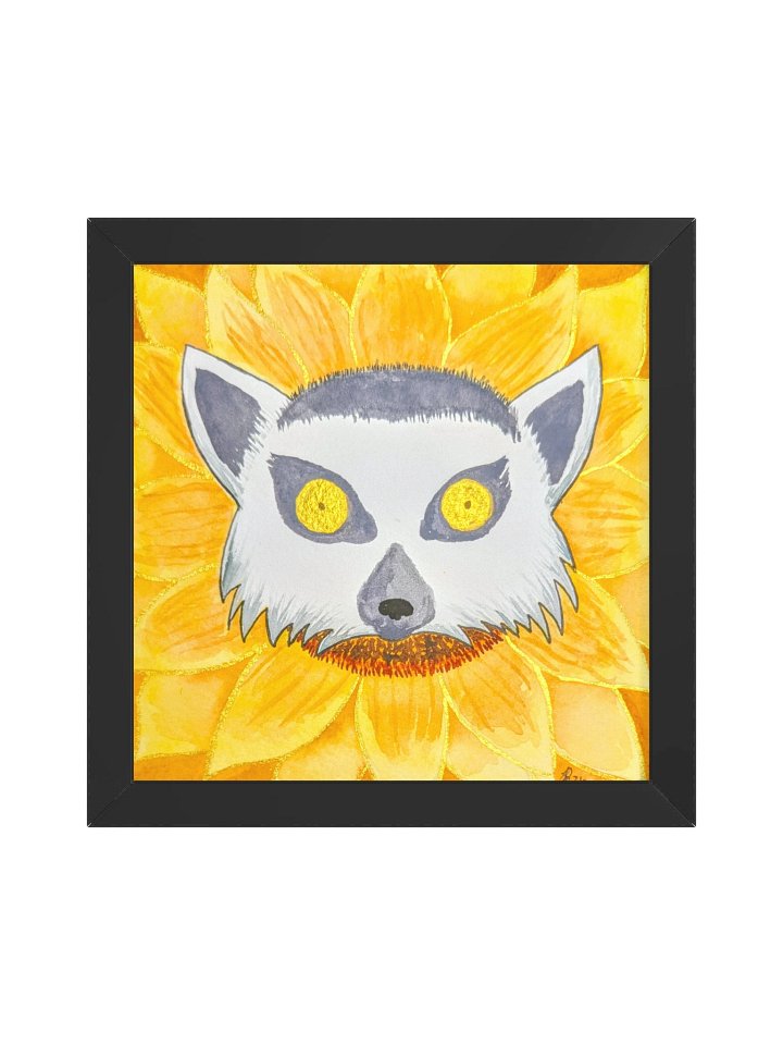 Sunny Lemur (Framed) product image (1)