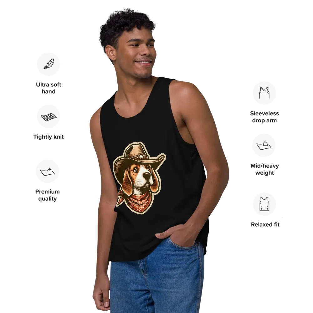 Cowboy Beagle - Tank Top product image (12)