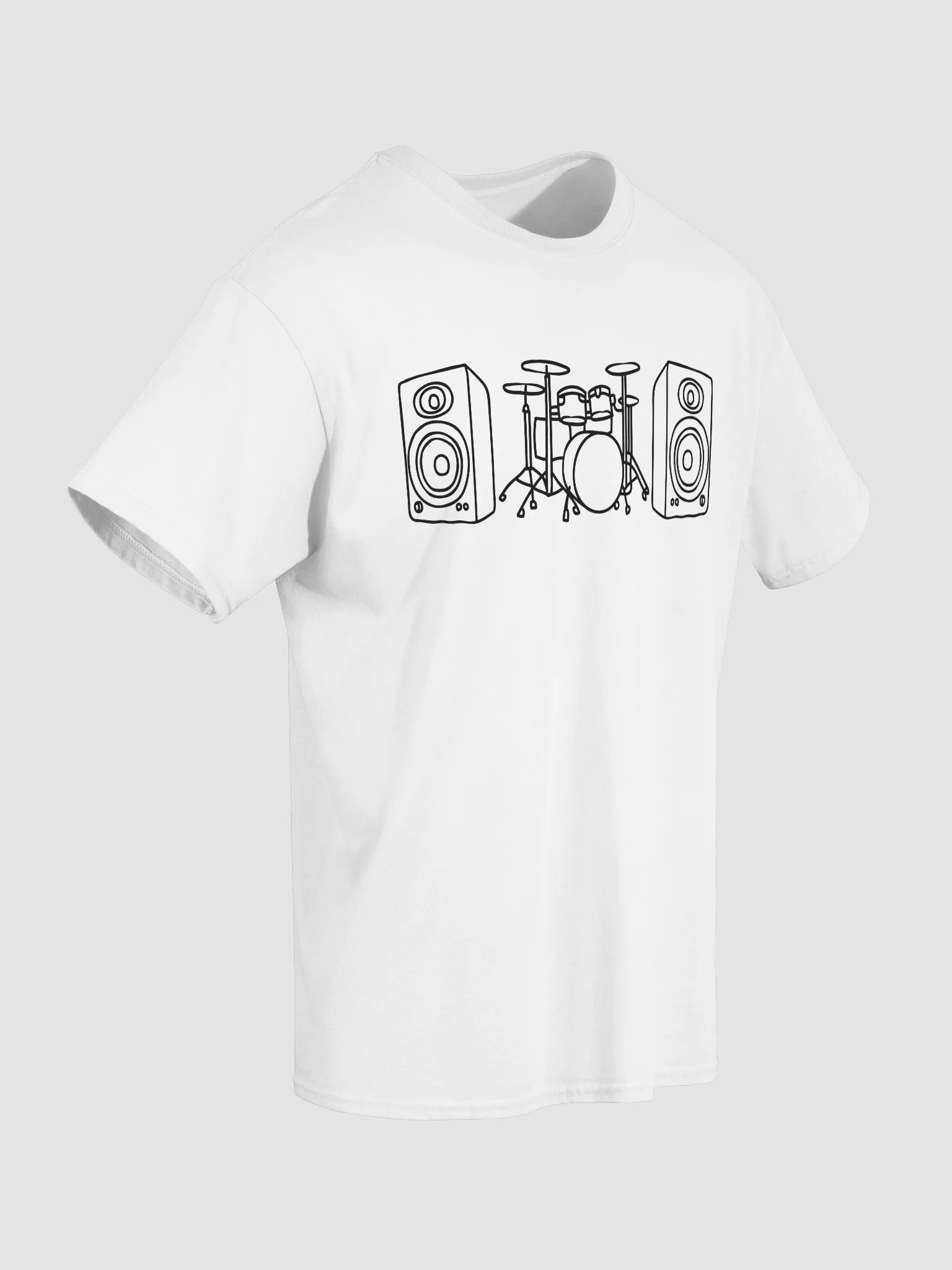 SilentDrumz Graphic Logo Tee product image (4)