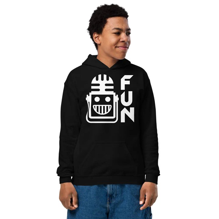 FUN Logo Youth Hoodie product image (1)